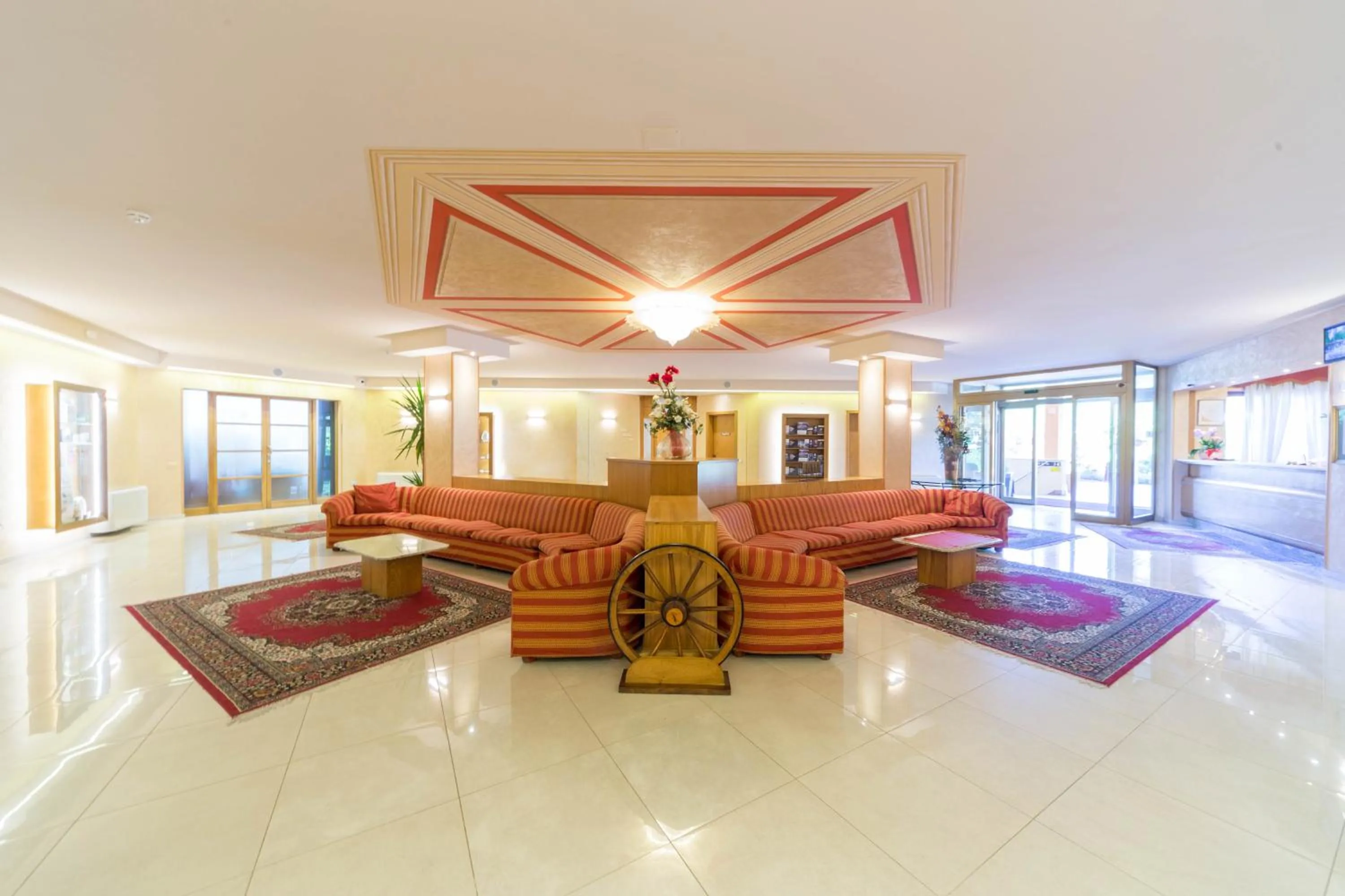 Lobby or reception in Hotel La Ruota