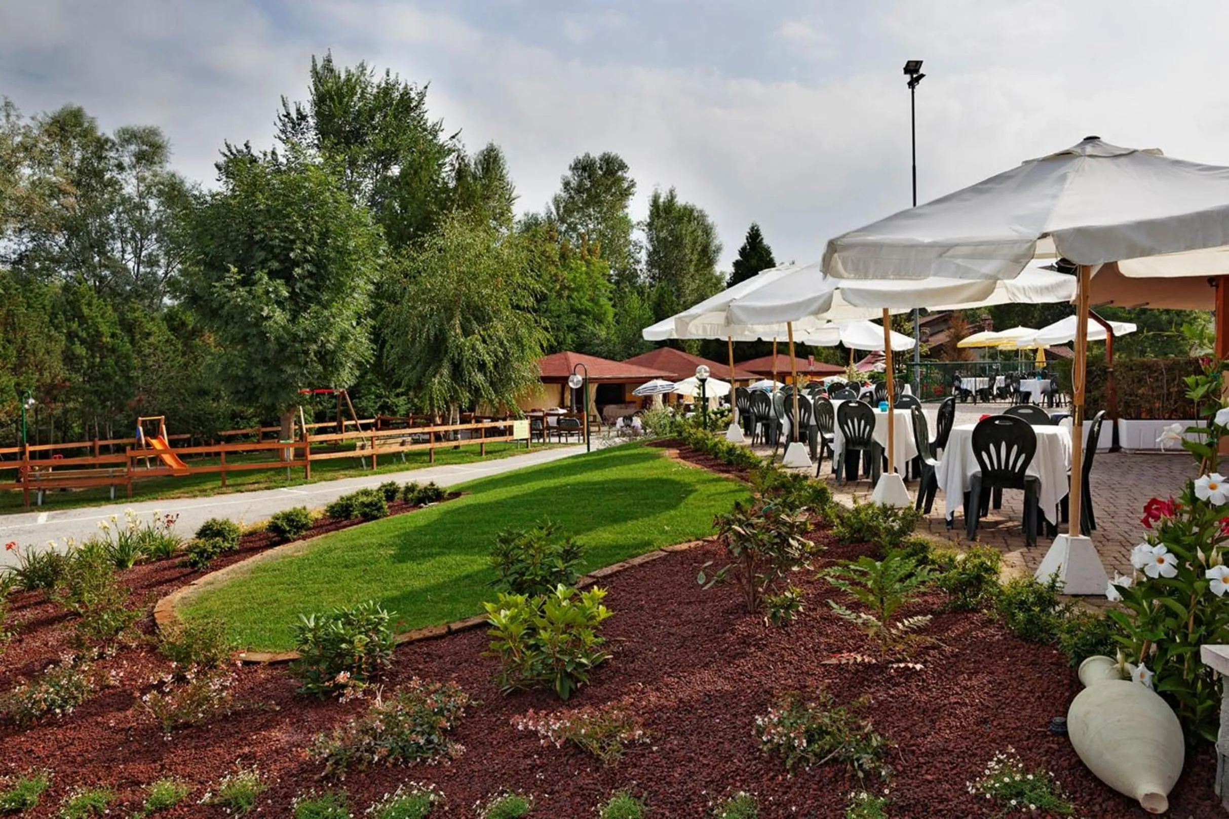 Garden in Hotel La Ruota