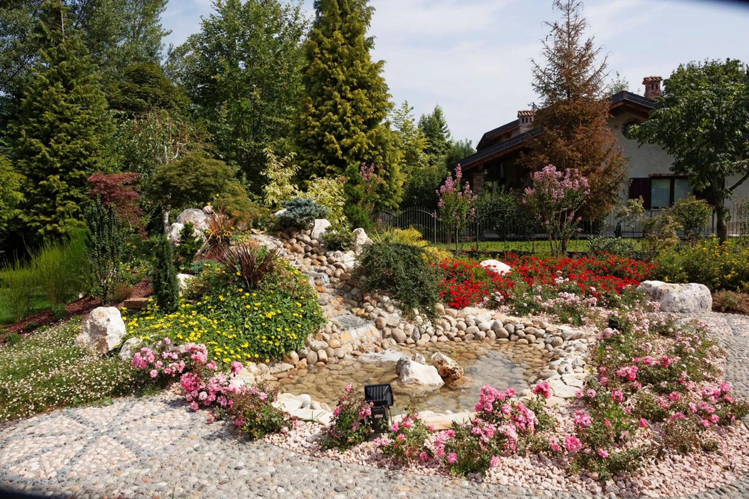 Garden in Hotel La Ruota
