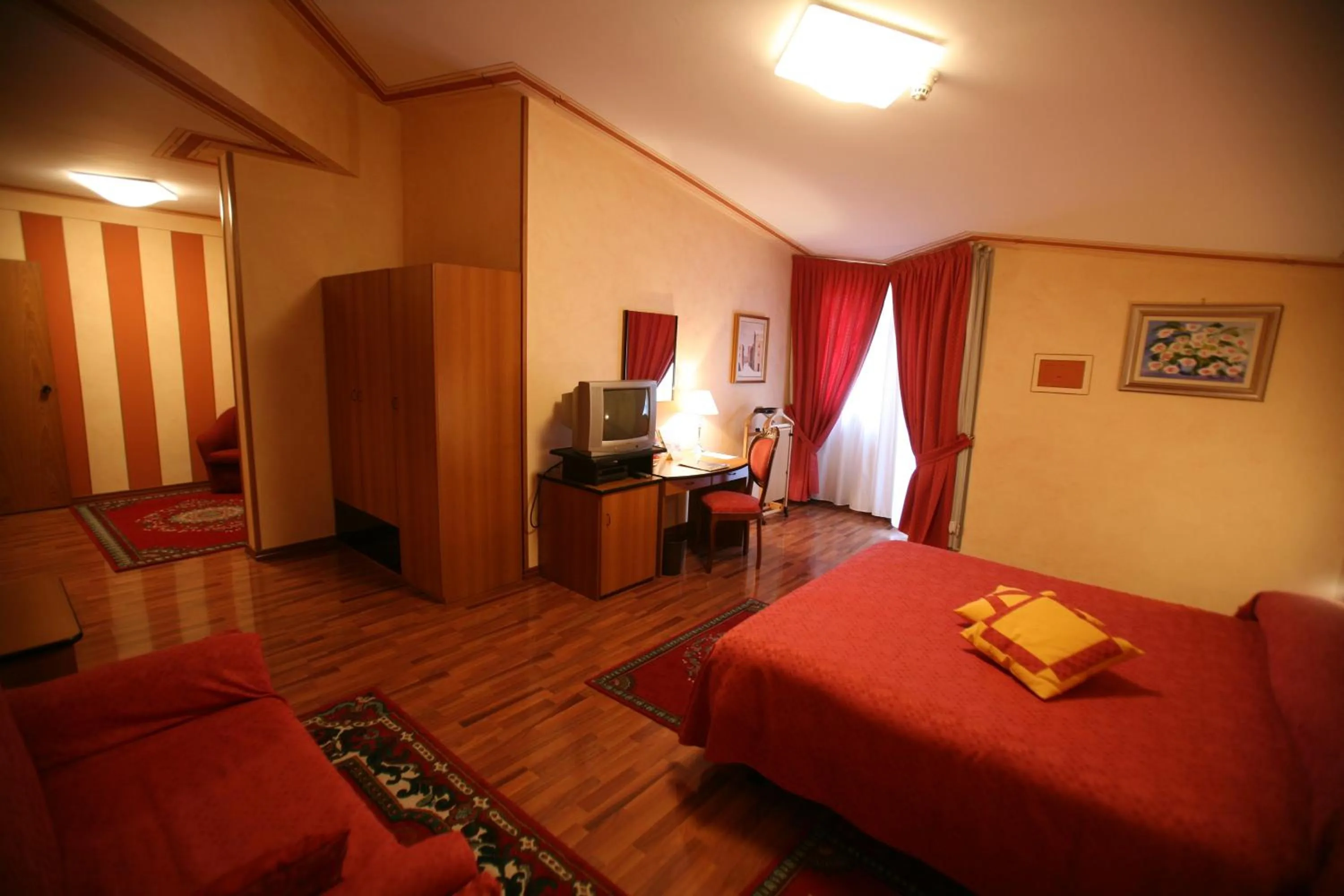 Bedroom, Bed in Hotel La Ruota