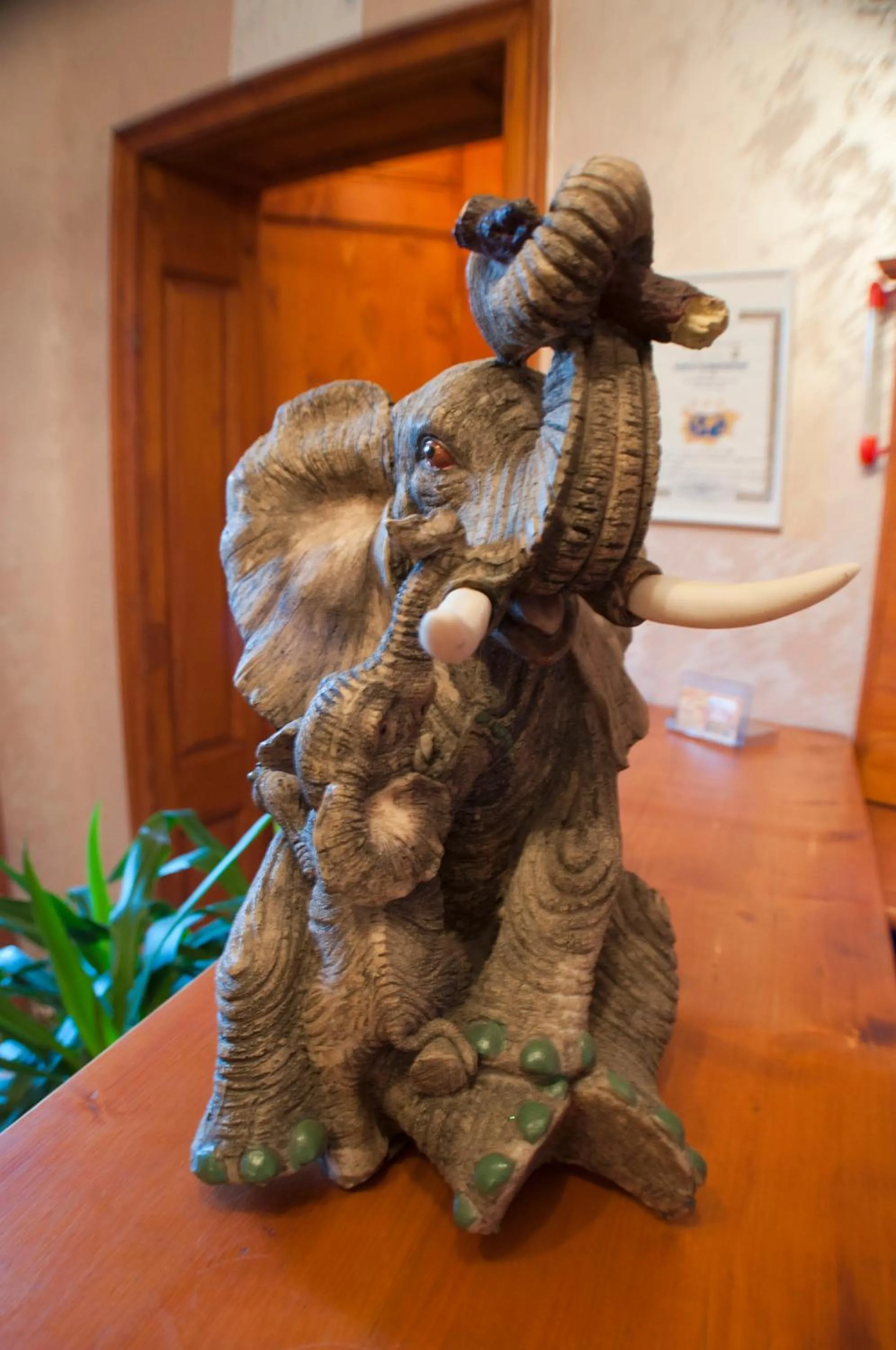 Decorative detail in Family Hotel Ogi