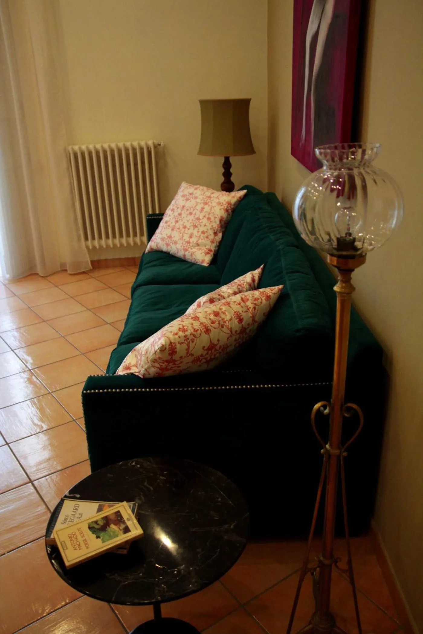 Seating area, Bed in B&B Verdi