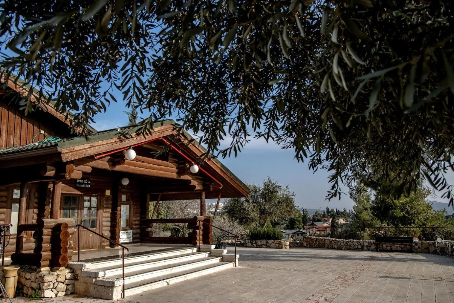 Property building in Logos hotel in Yad Hashmona