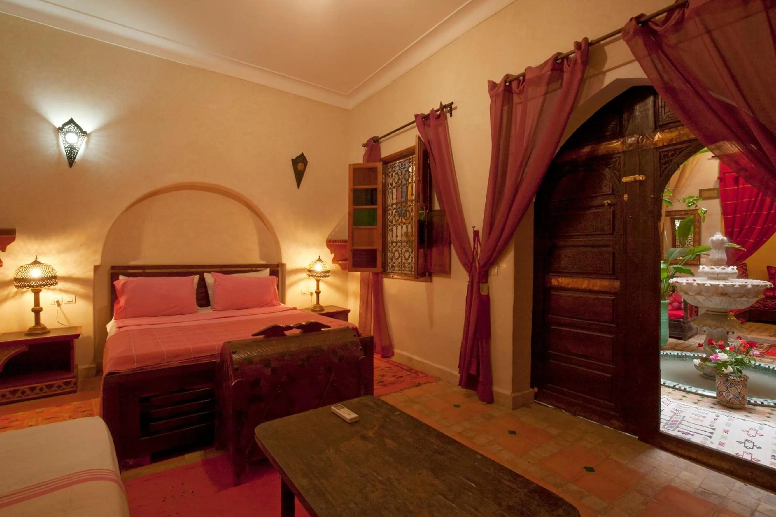 Bed in Riad Wardate Rita