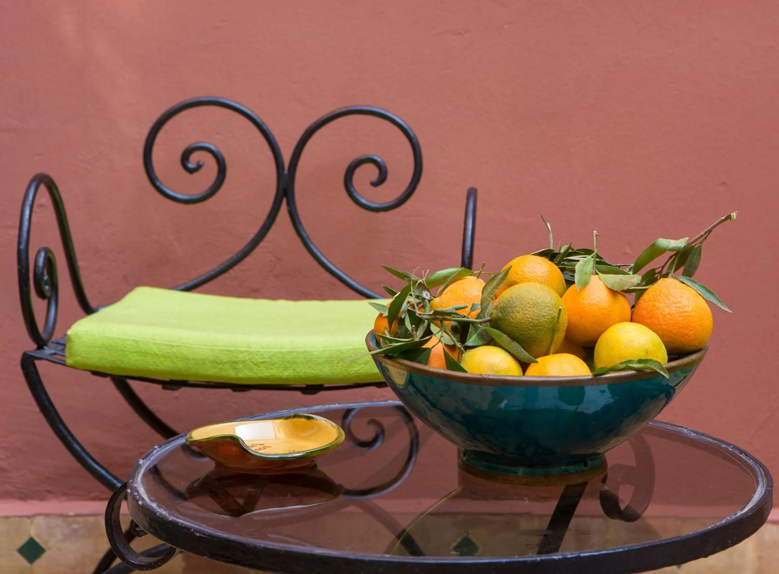 Decorative detail in Riad Wardate Rita