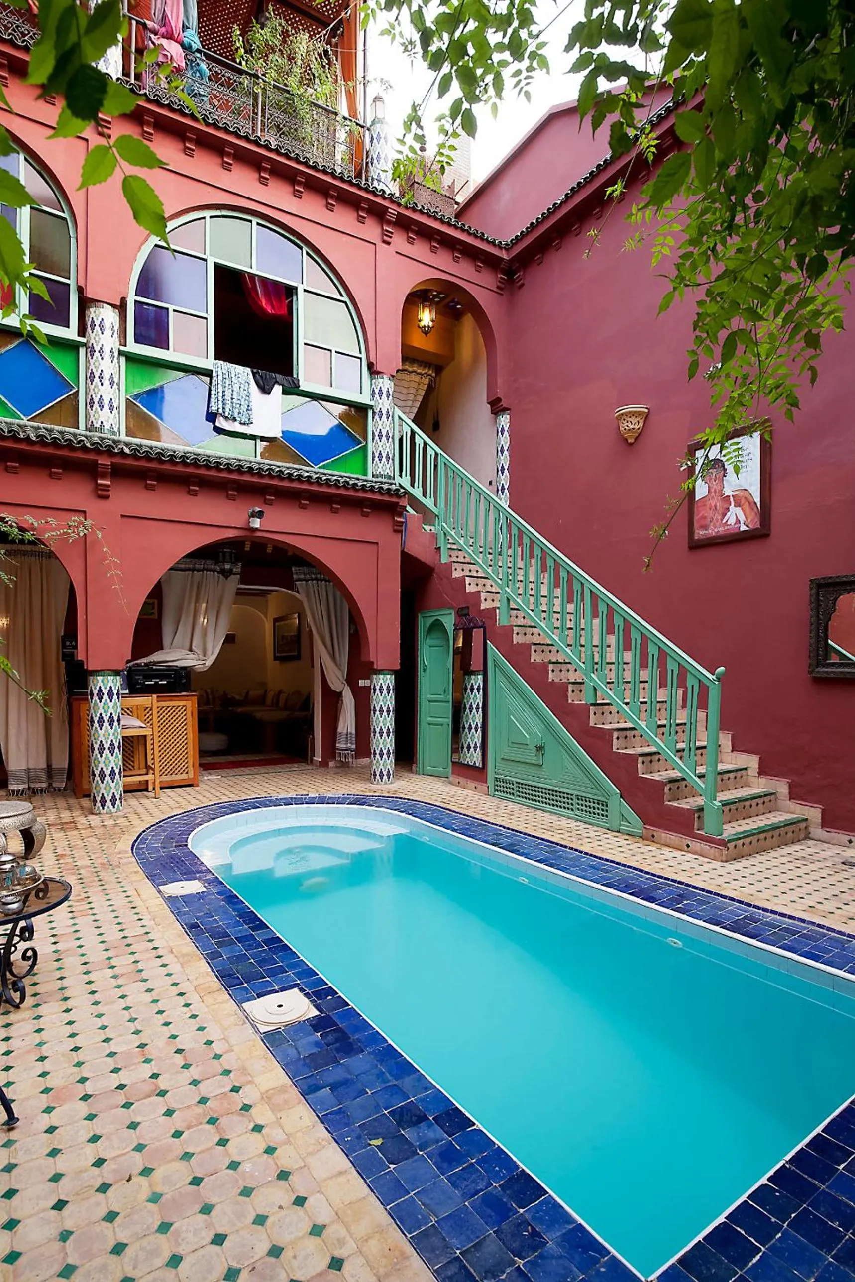 Decorative detail in Riad Wardate Rita