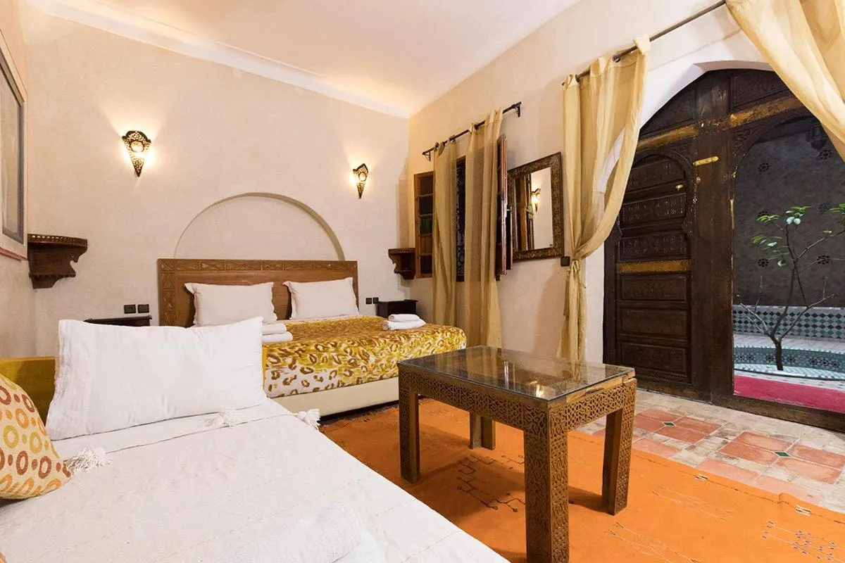 Bed in Riad Wardate Rita