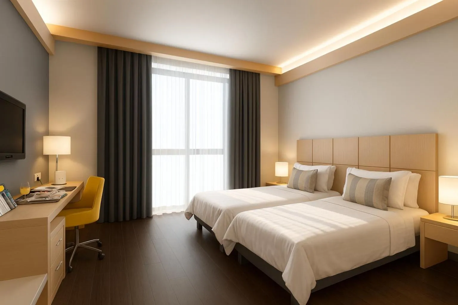 Photo of the whole room, Bed in Domina Milano Fiera