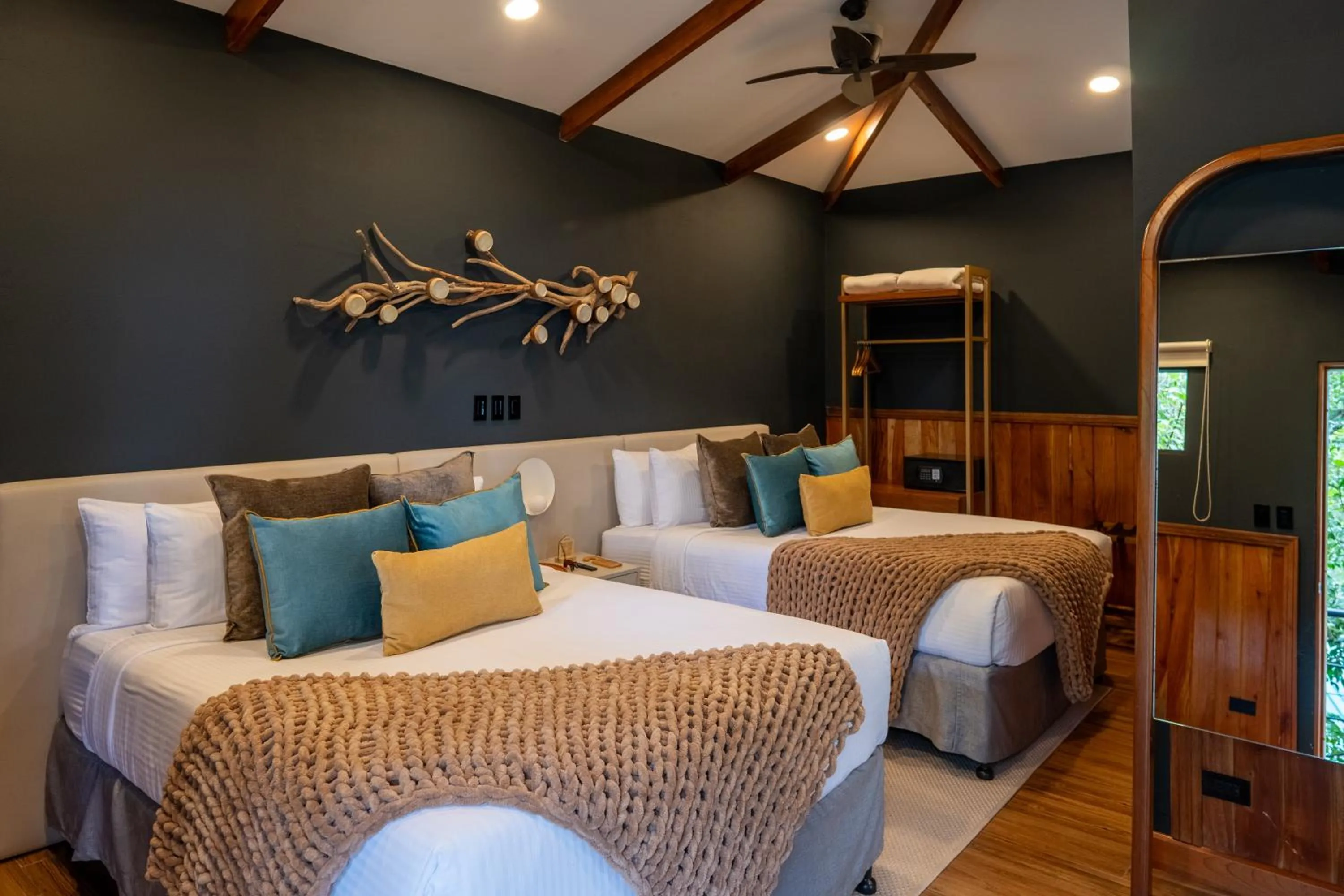 Bed in Koora Monteverde a Cloud Forest Hotel by Sandglass