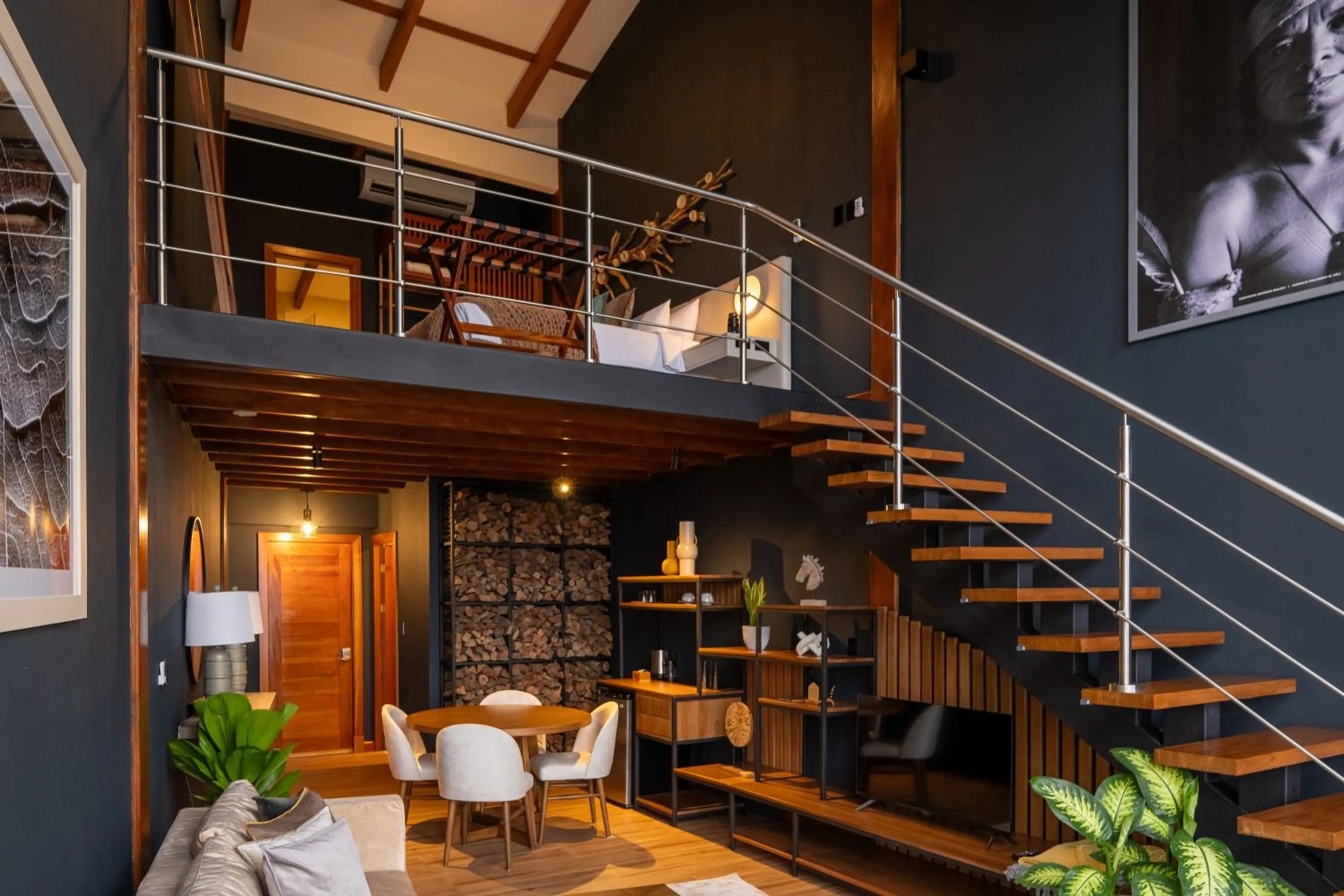 Living room in Koora Monteverde a Cloud Forest Hotel by Sandglass