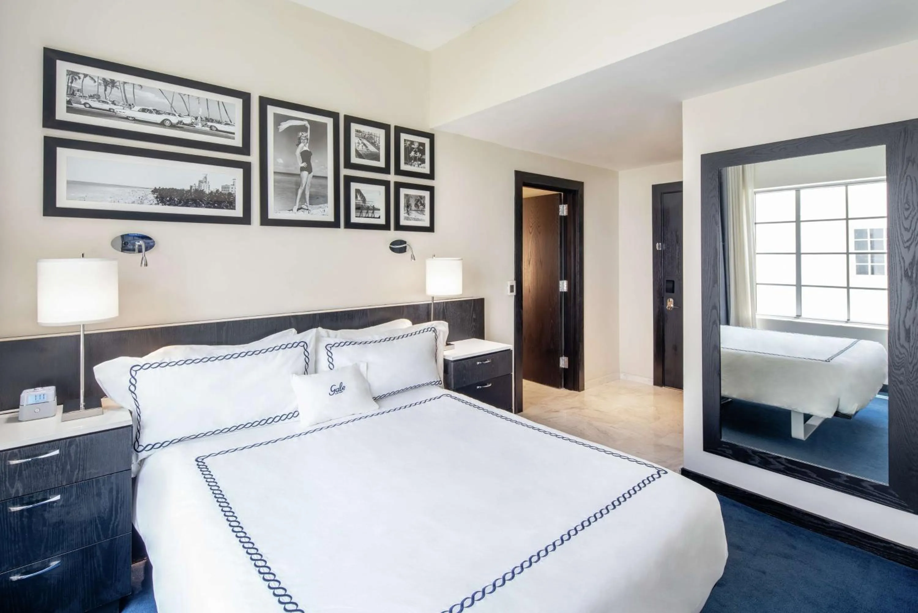 Bed in Gale South Beach, Curio Collection By Hilton