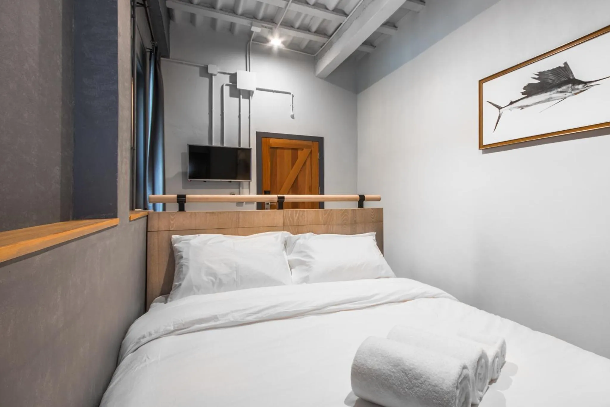 Bed in Mimi and Jim Co-living space