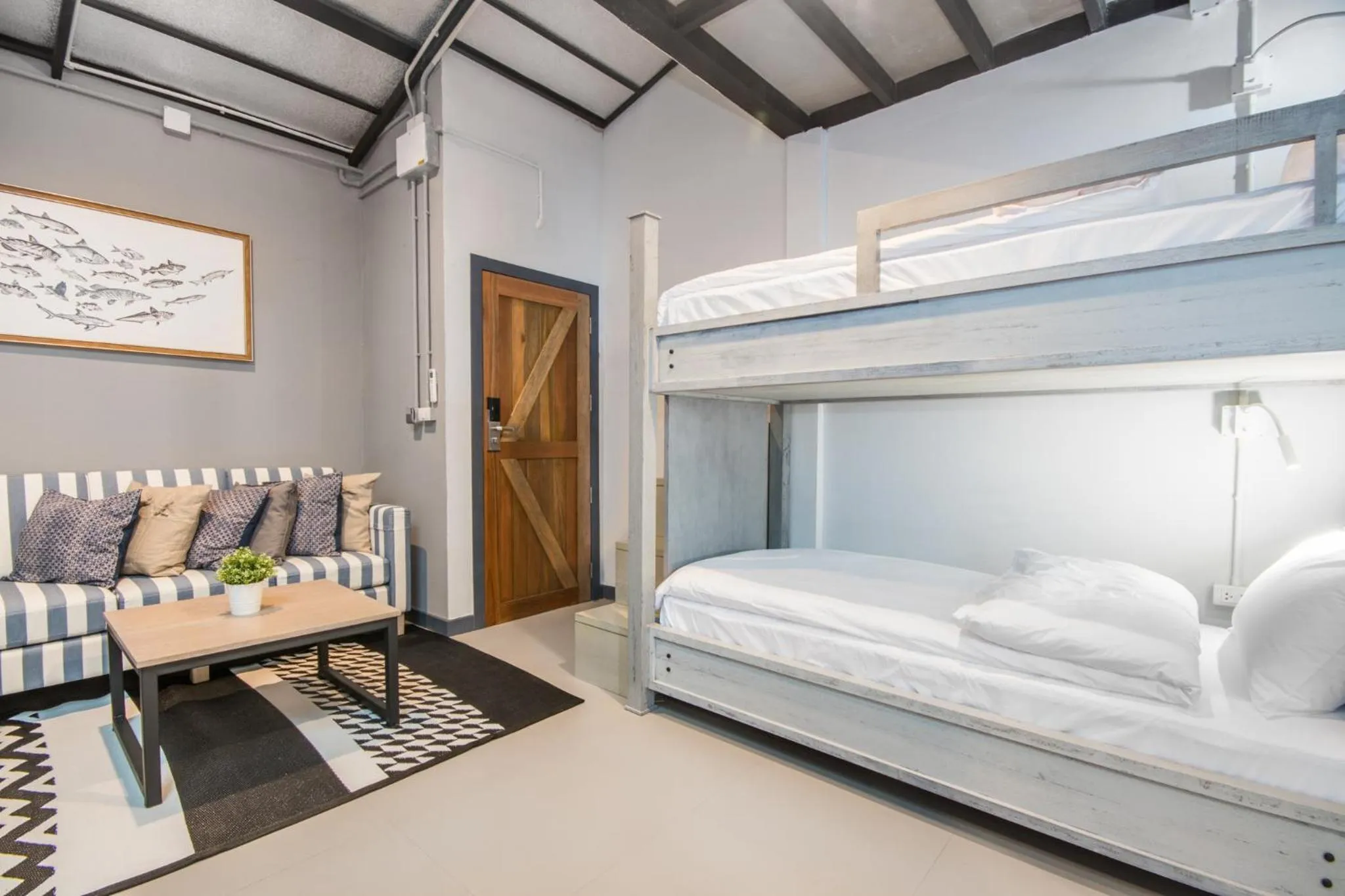 Bed in Mimi and Jim Co-living space