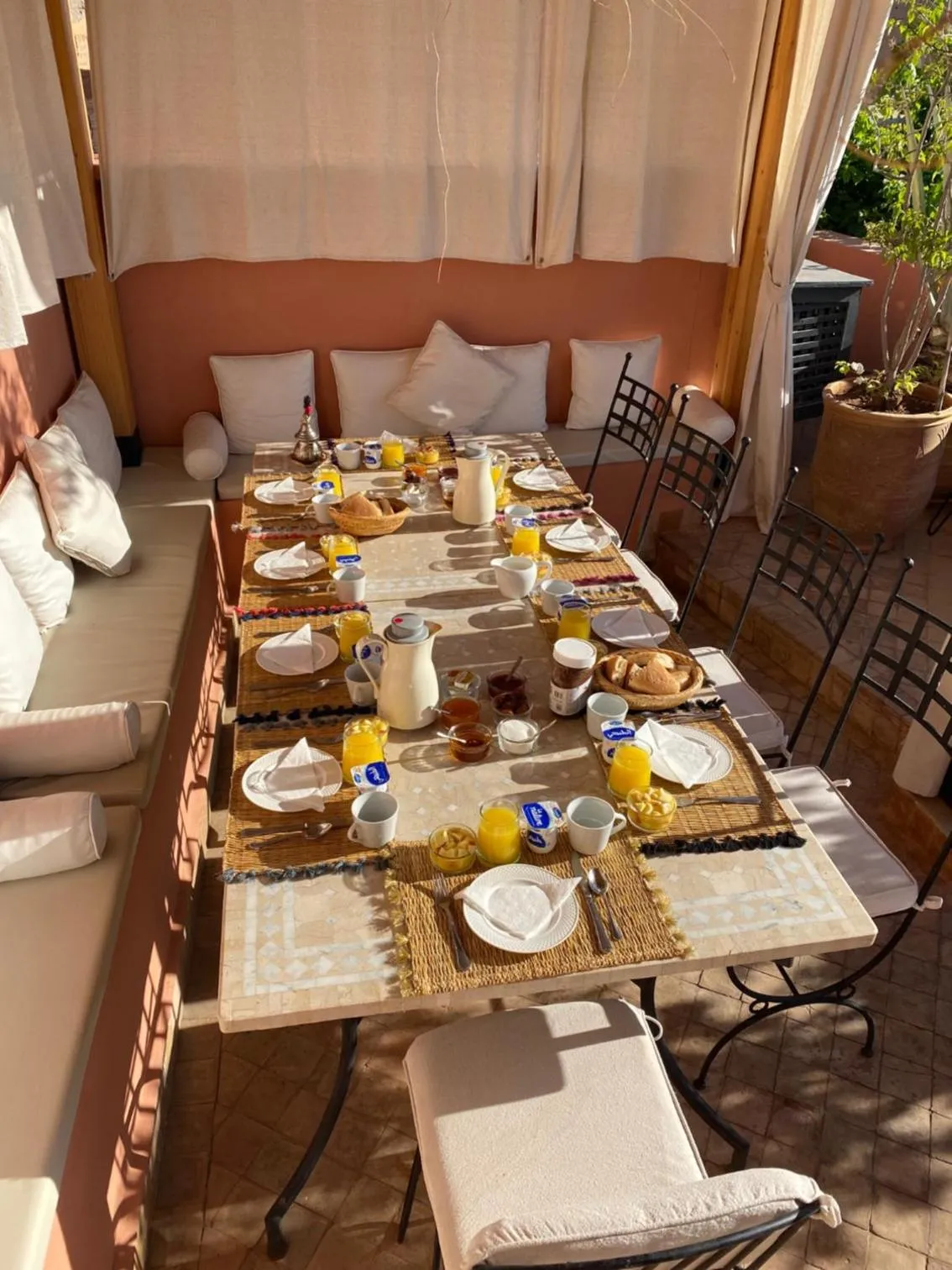 Breakfast in Riad Magellan Yoga and Spa