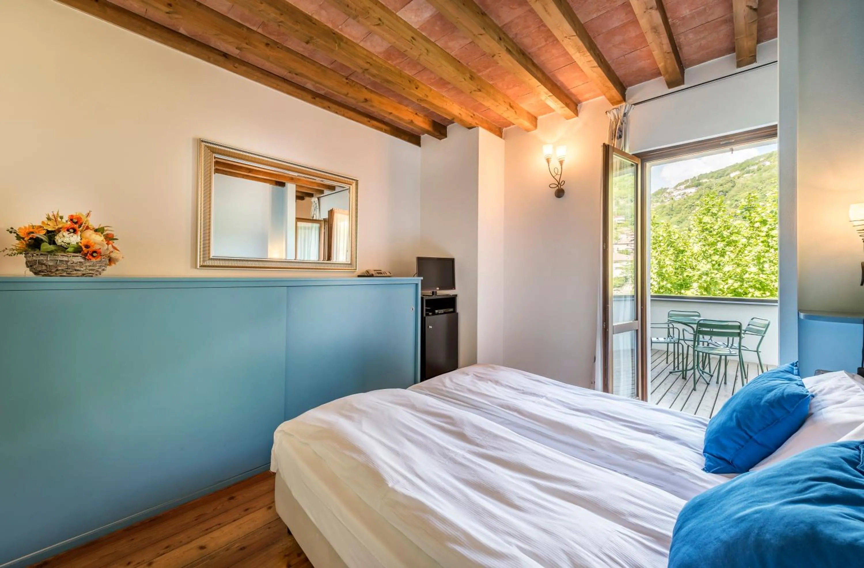 Bedroom, Bed in Agriturismo Cà Del Lago