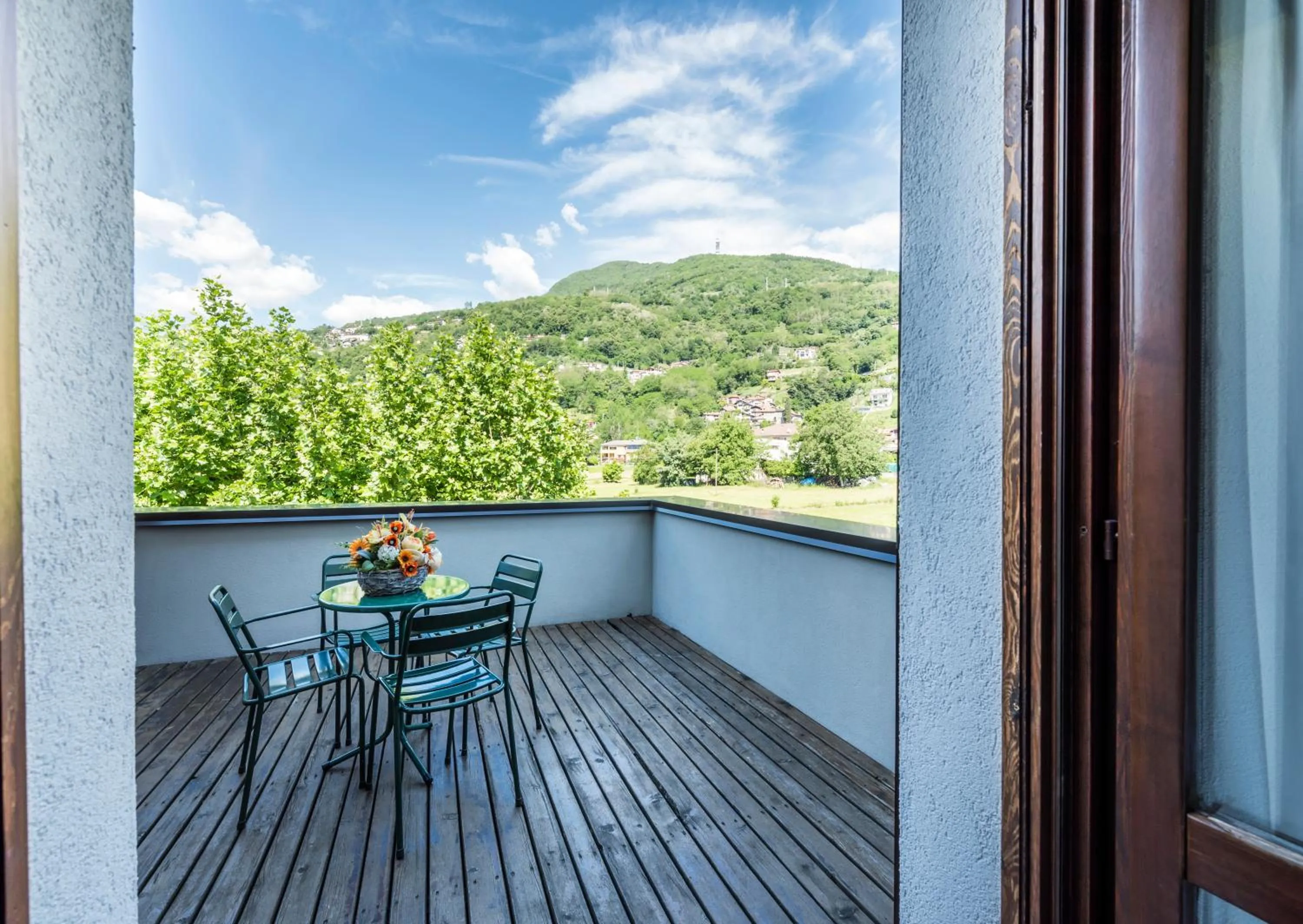 Balcony/Terrace in Agriturismo Cà Del Lago