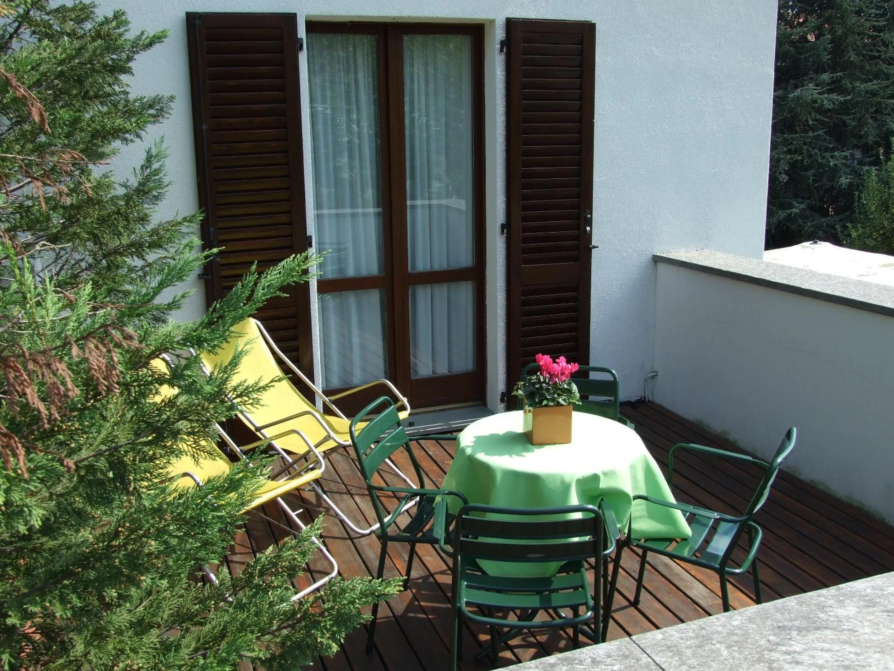 Balcony/Terrace in Agriturismo Cà Del Lago