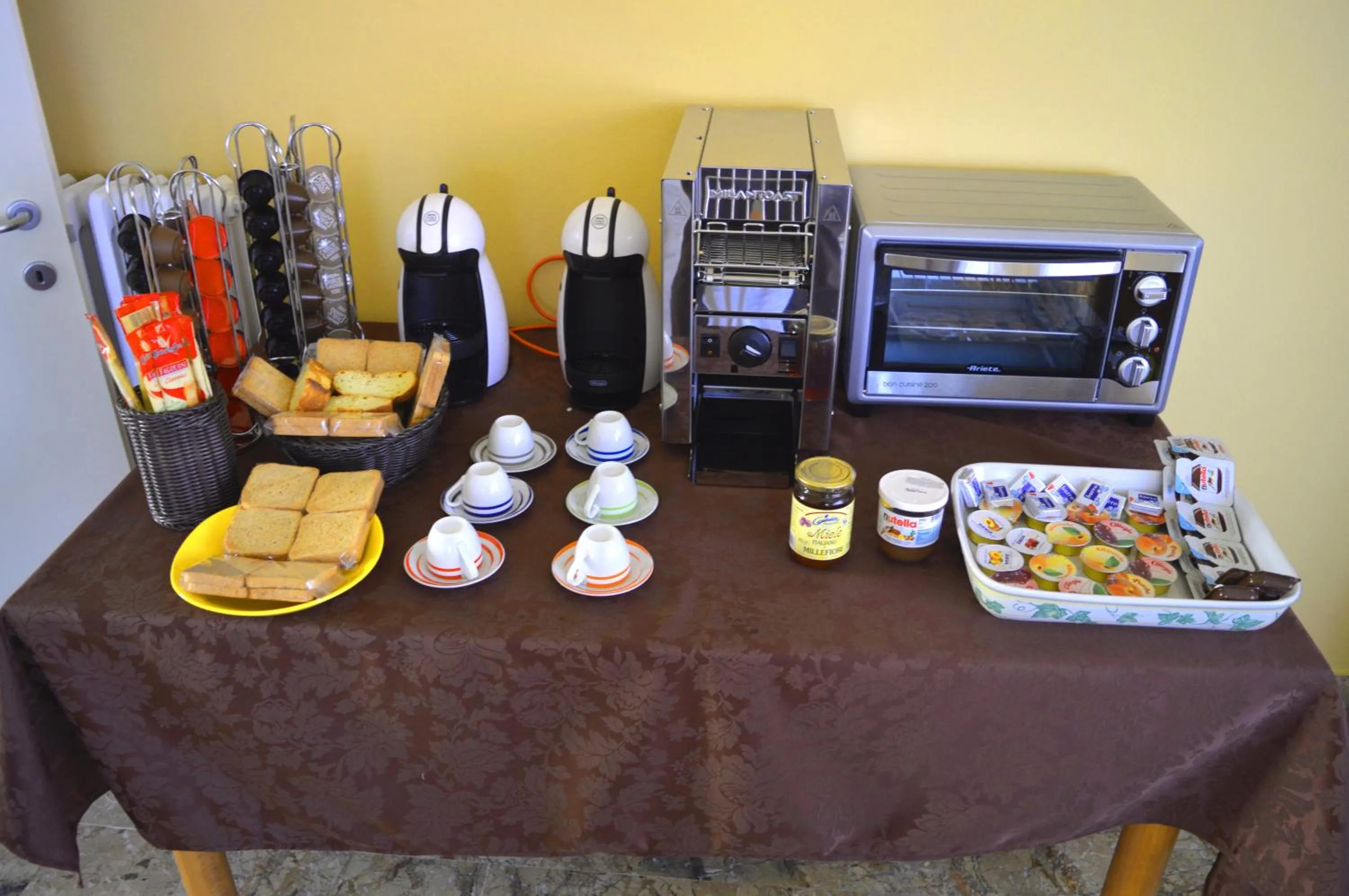 Food and drinks in The Swan B&B