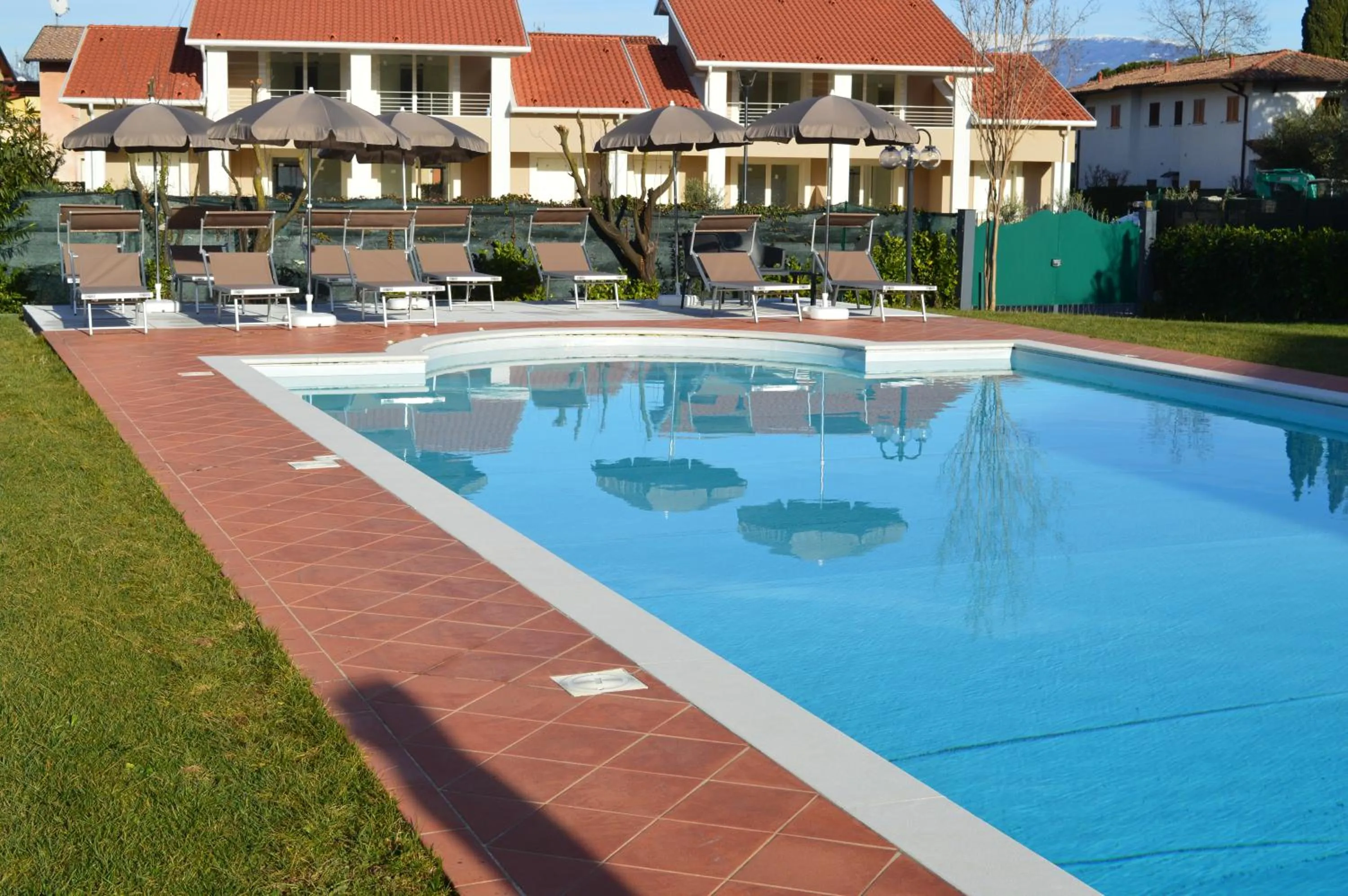 sunbed in The Swan B&B