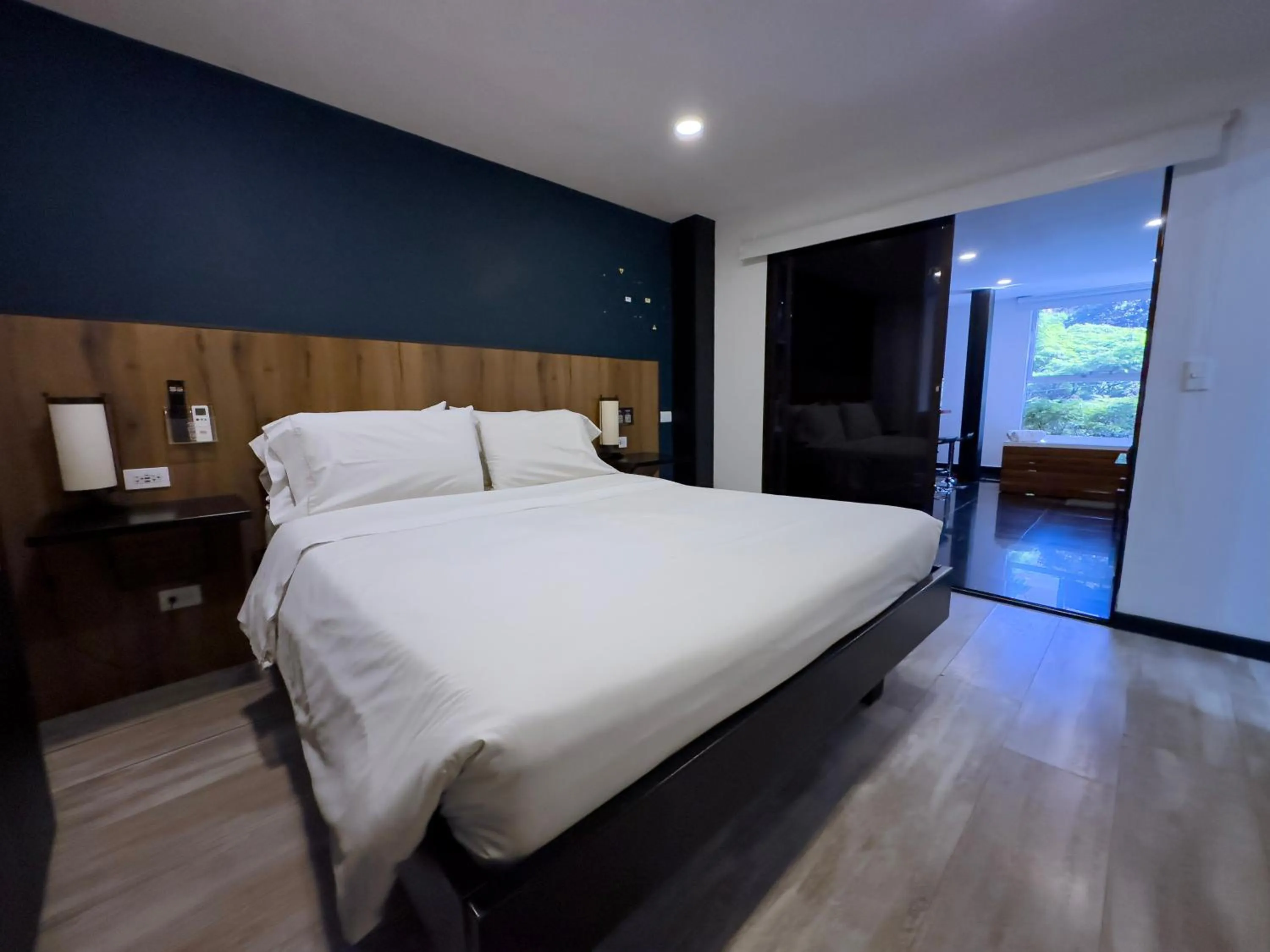 Bed in Provenza Lofts
