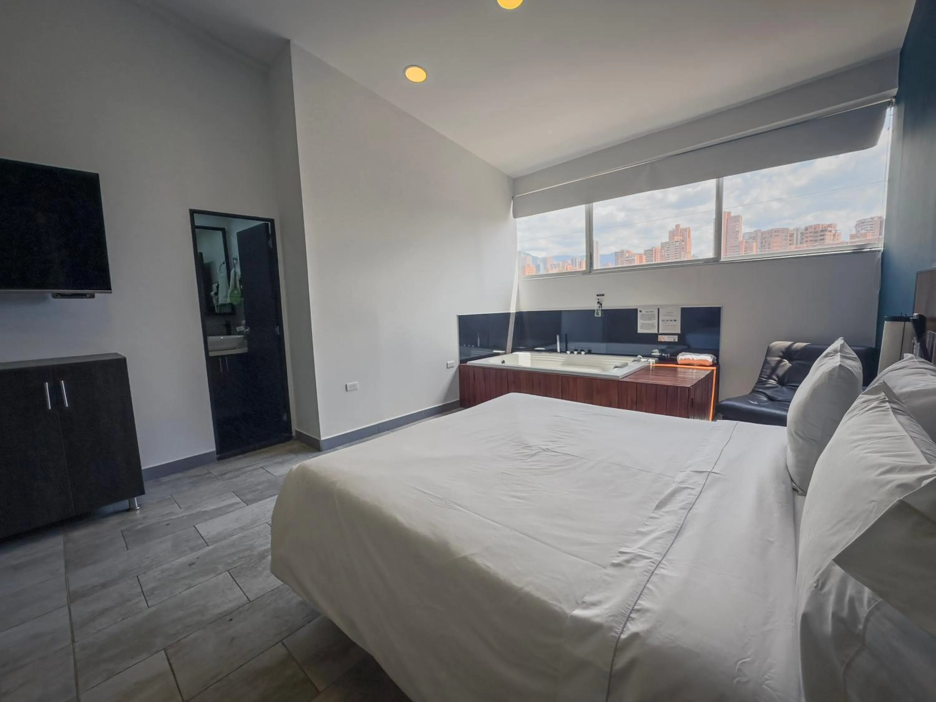 Bed in Provenza Lofts