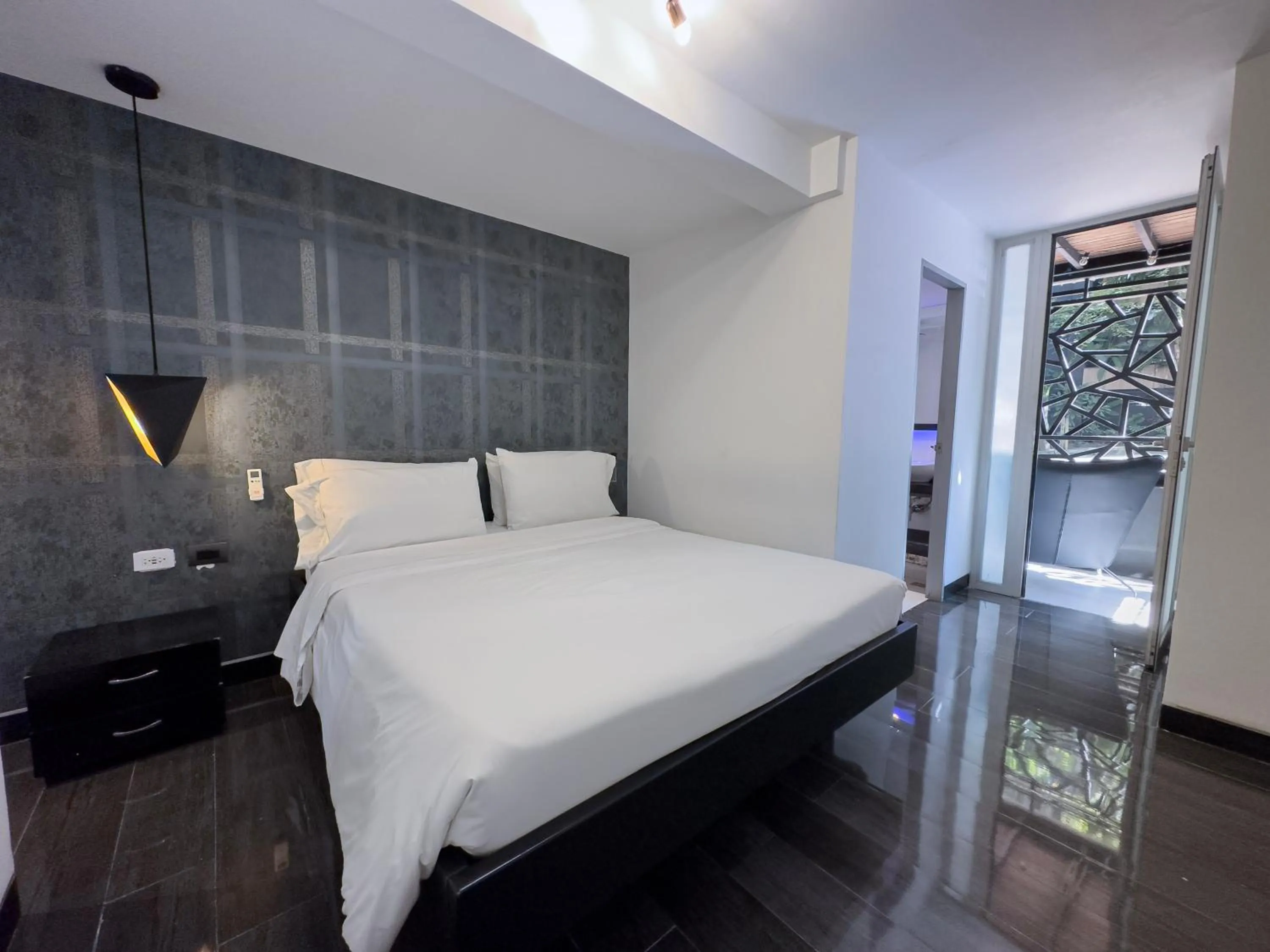 Bed in Provenza Lofts