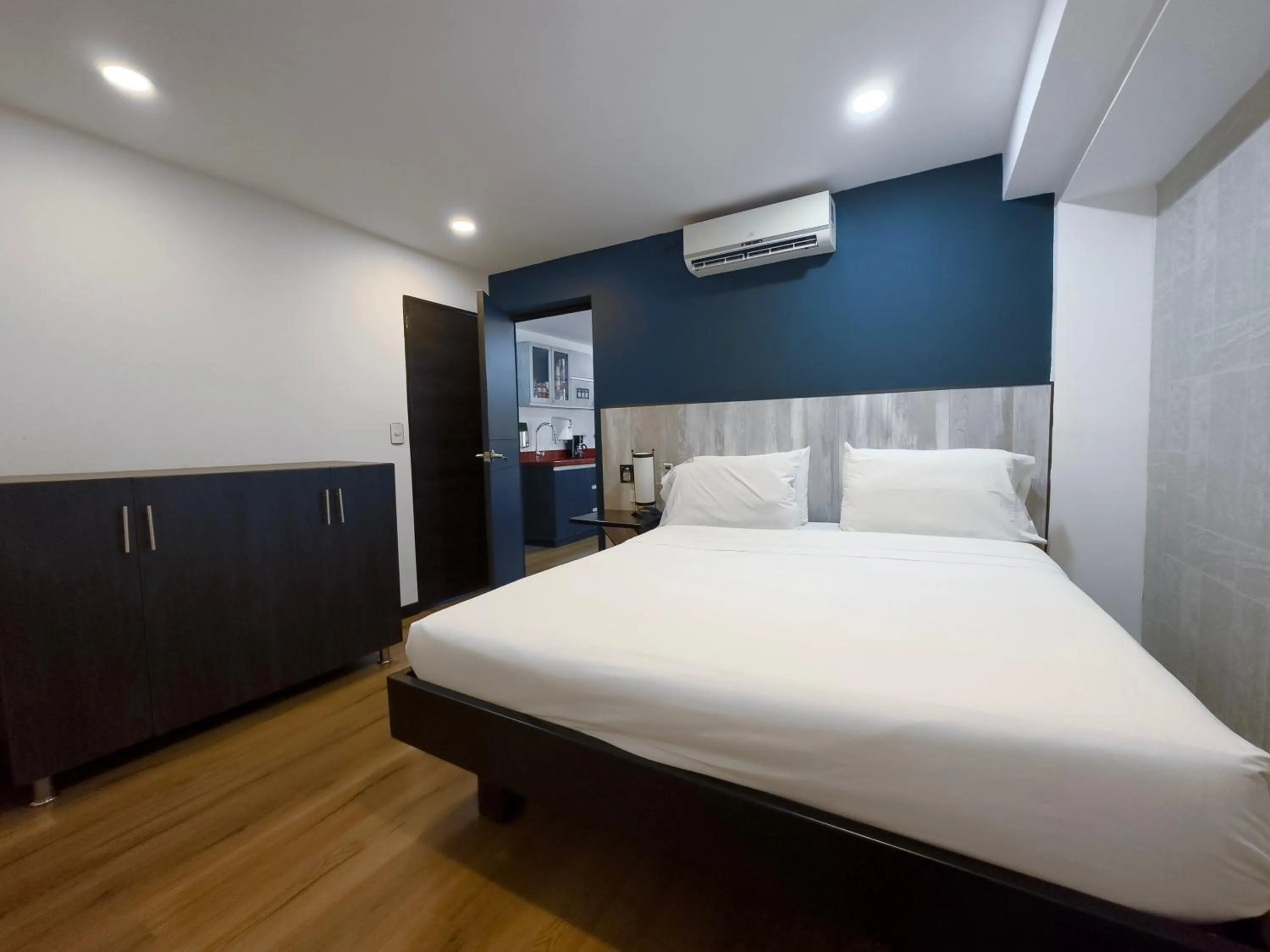 Bed in Provenza Lofts