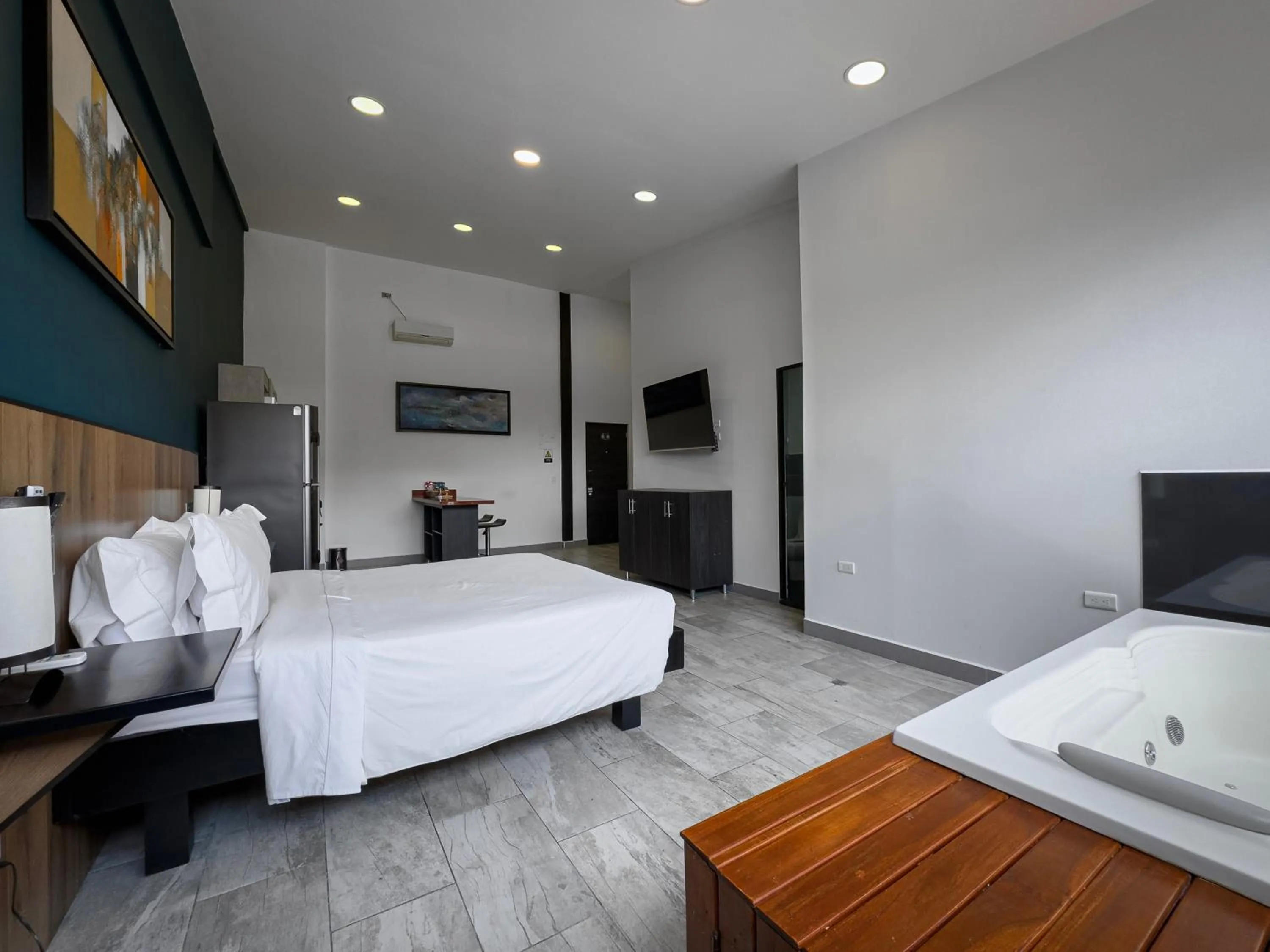 Bed in Provenza Lofts