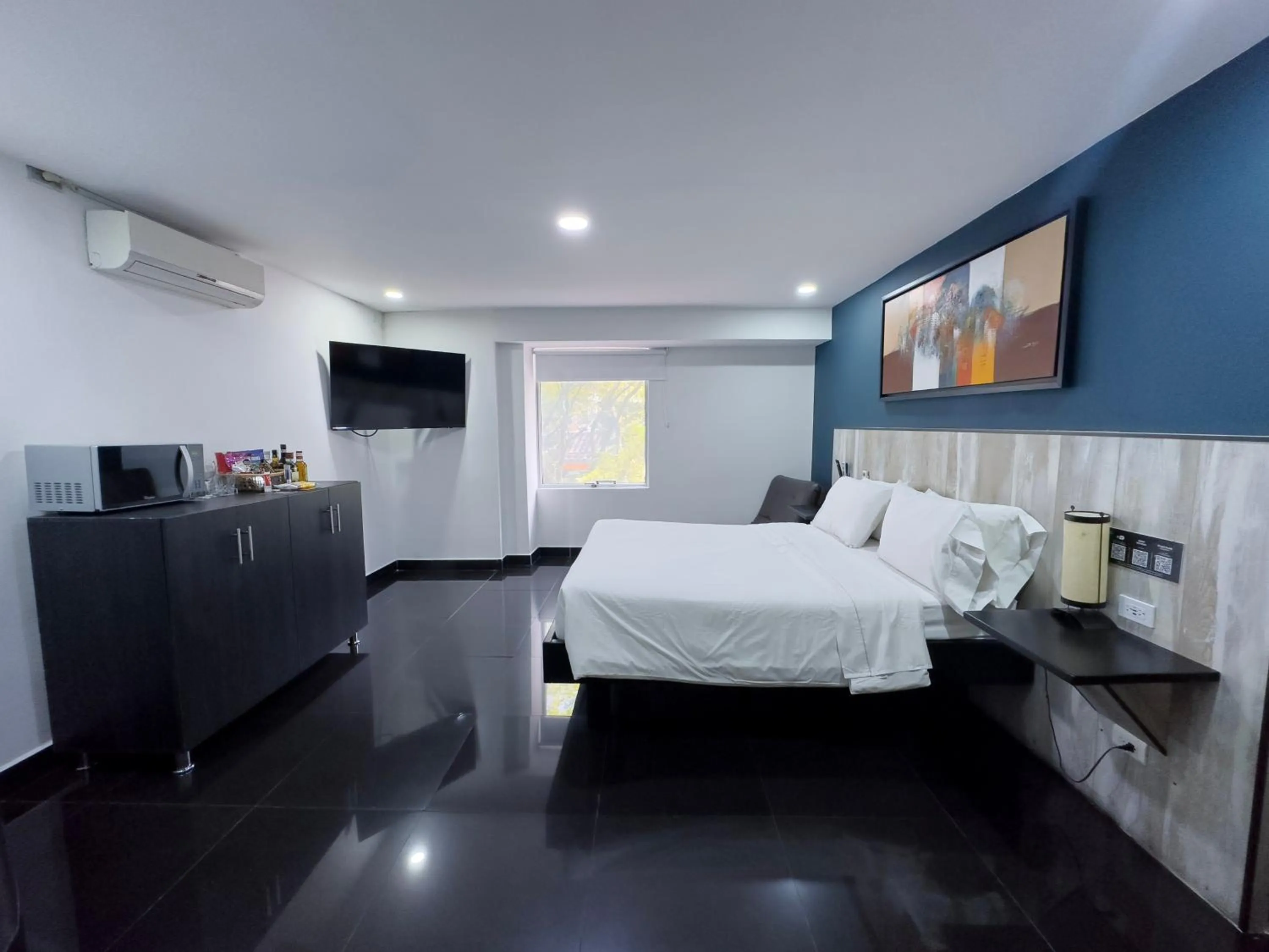 Bed in Provenza Lofts