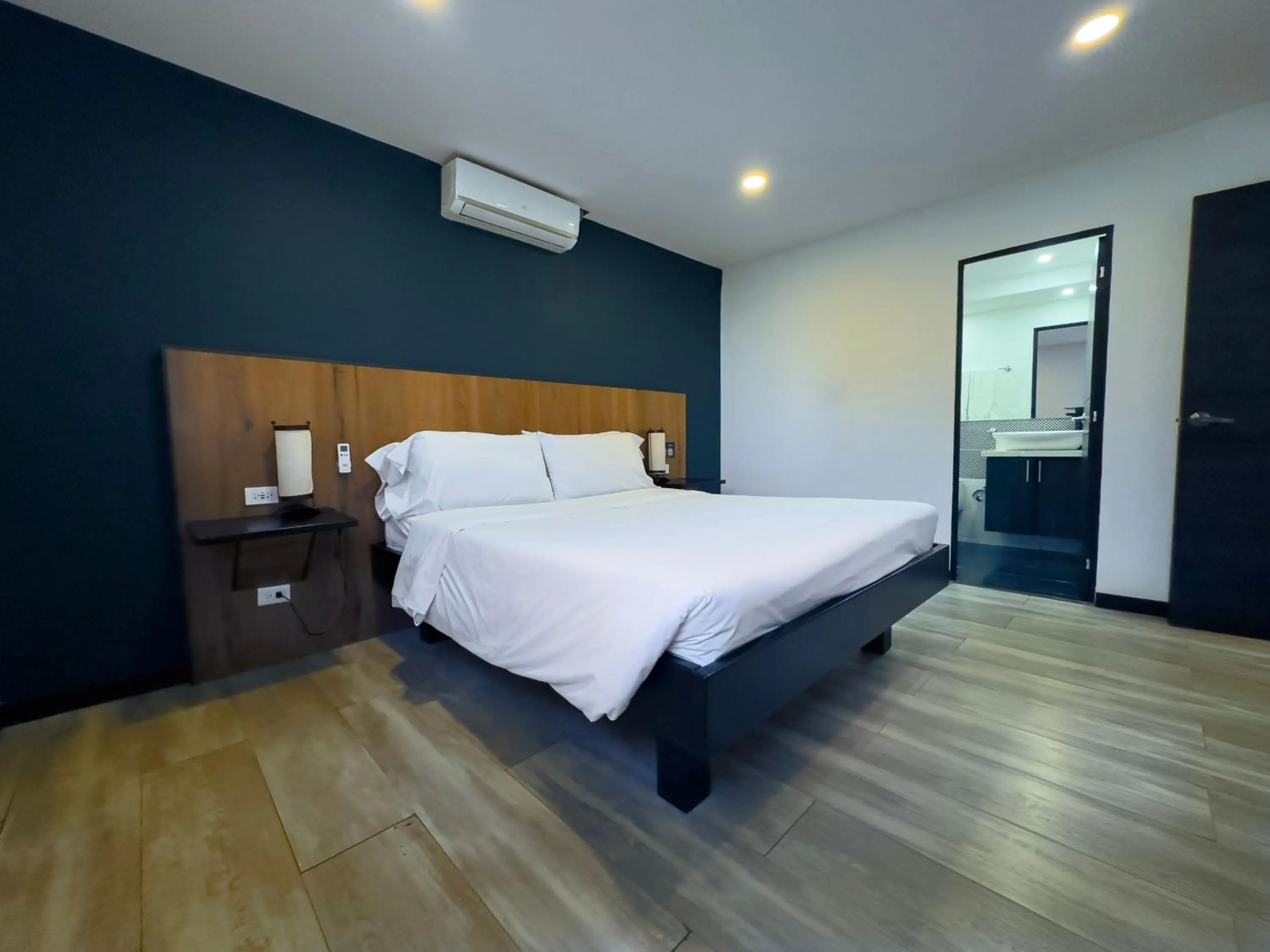 Bed in Provenza Lofts