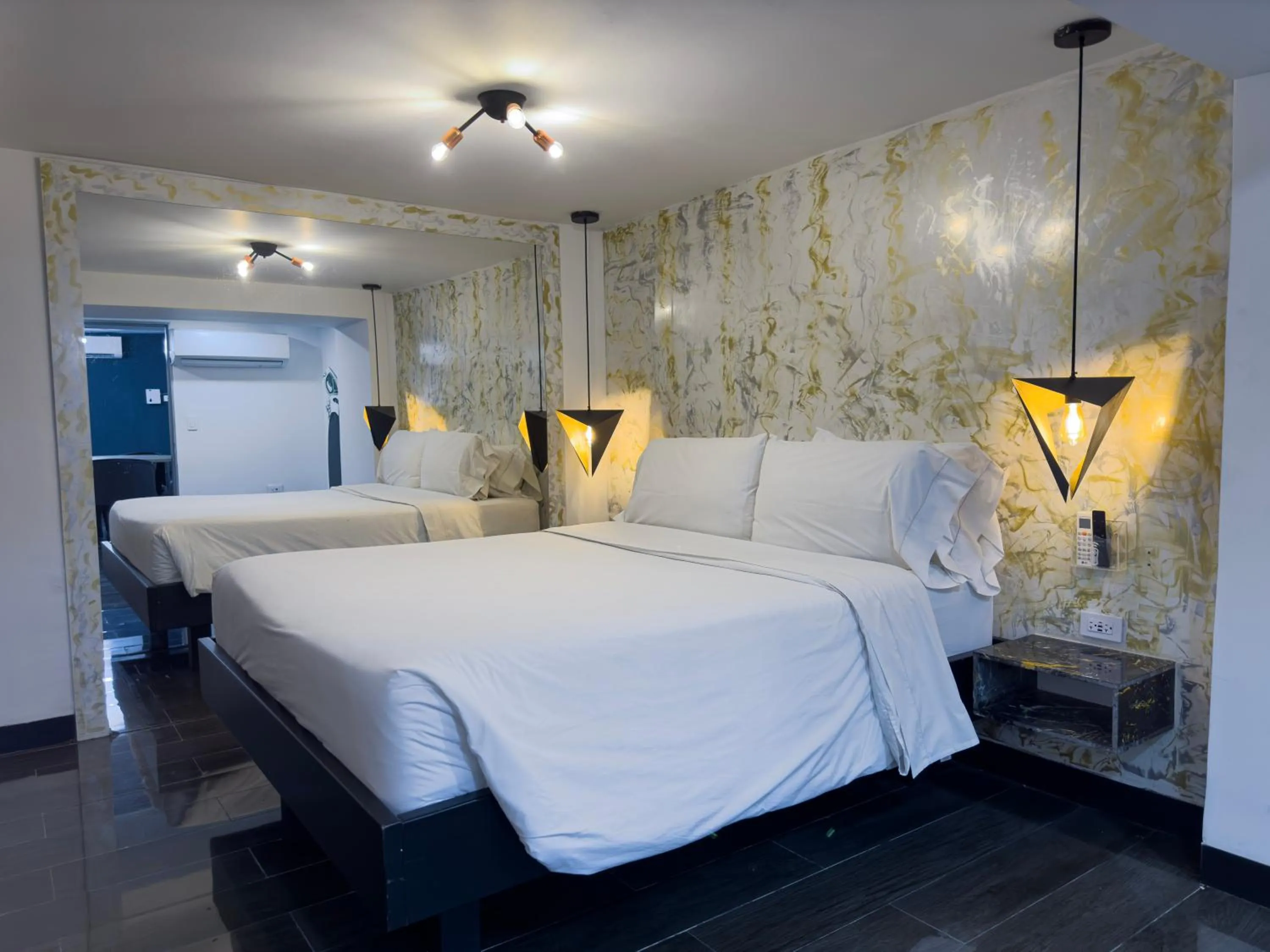 Bed in Provenza Lofts