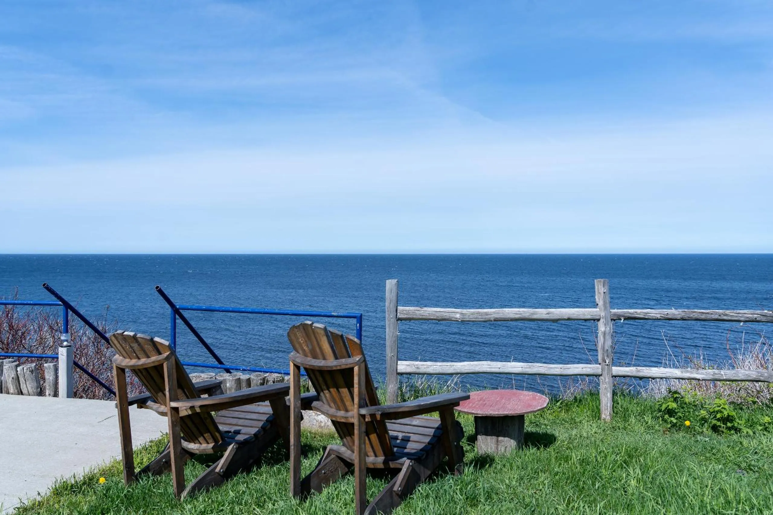 Sea view in Auberge/Chalet Griffon Aventure