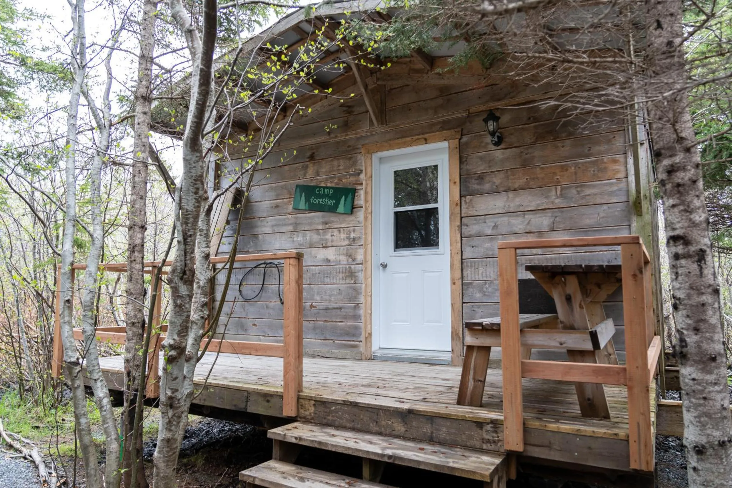 Facade/entrance in Auberge/Chalet Griffon Aventure