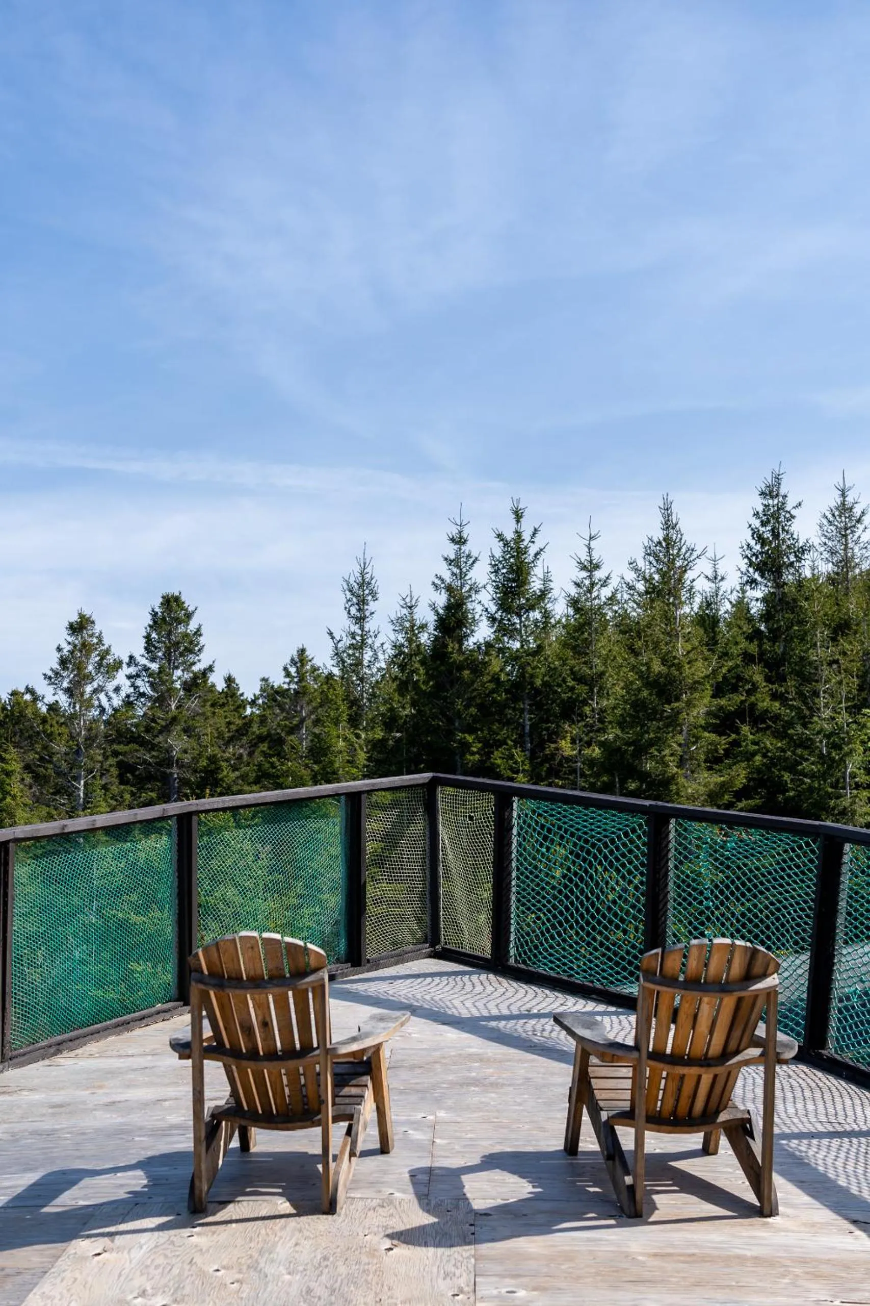 Patio in Auberge/Chalet Griffon Aventure