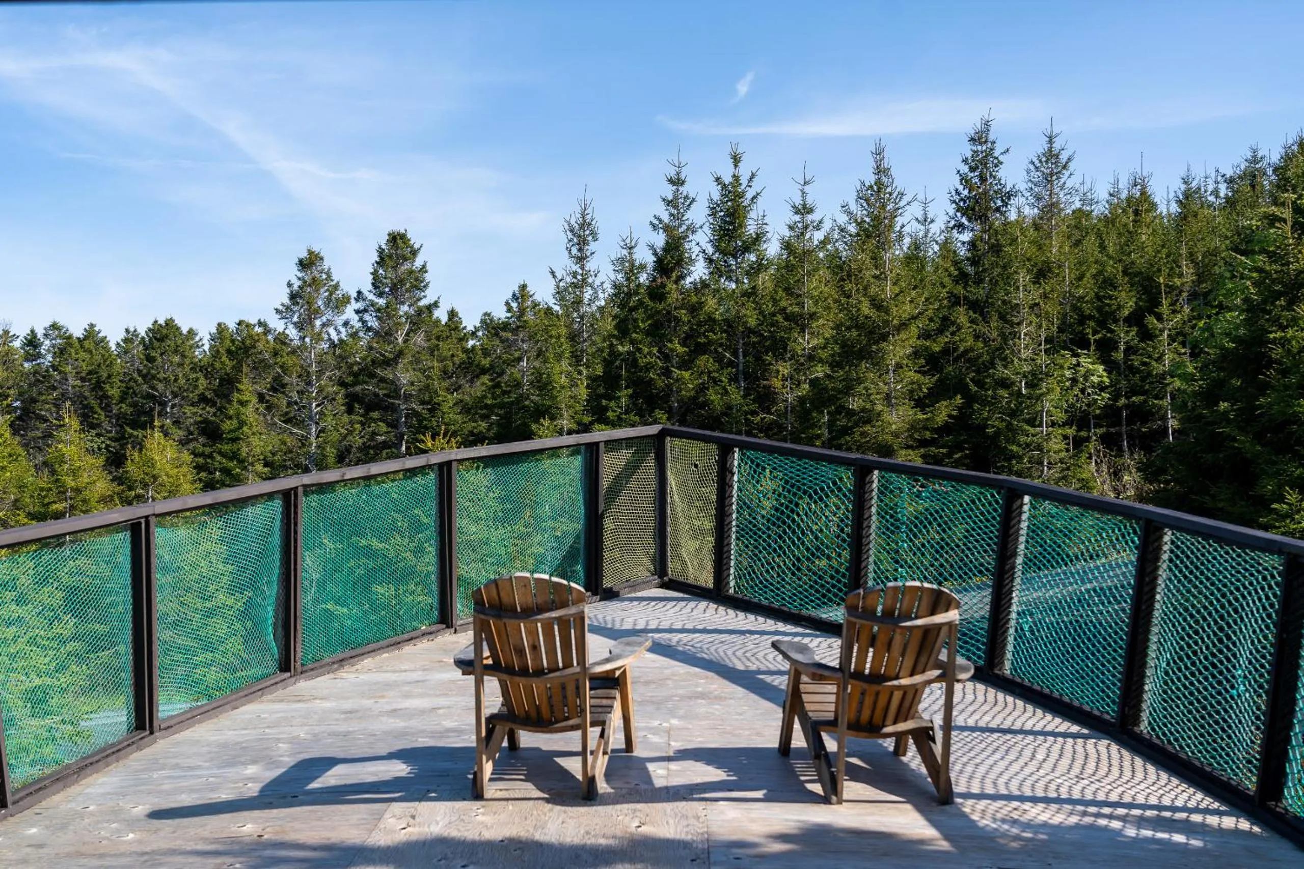 Patio in Auberge/Chalet Griffon Aventure