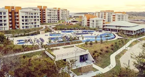 Bird's eye view in ILHAS DO LAGO ECO RESORT