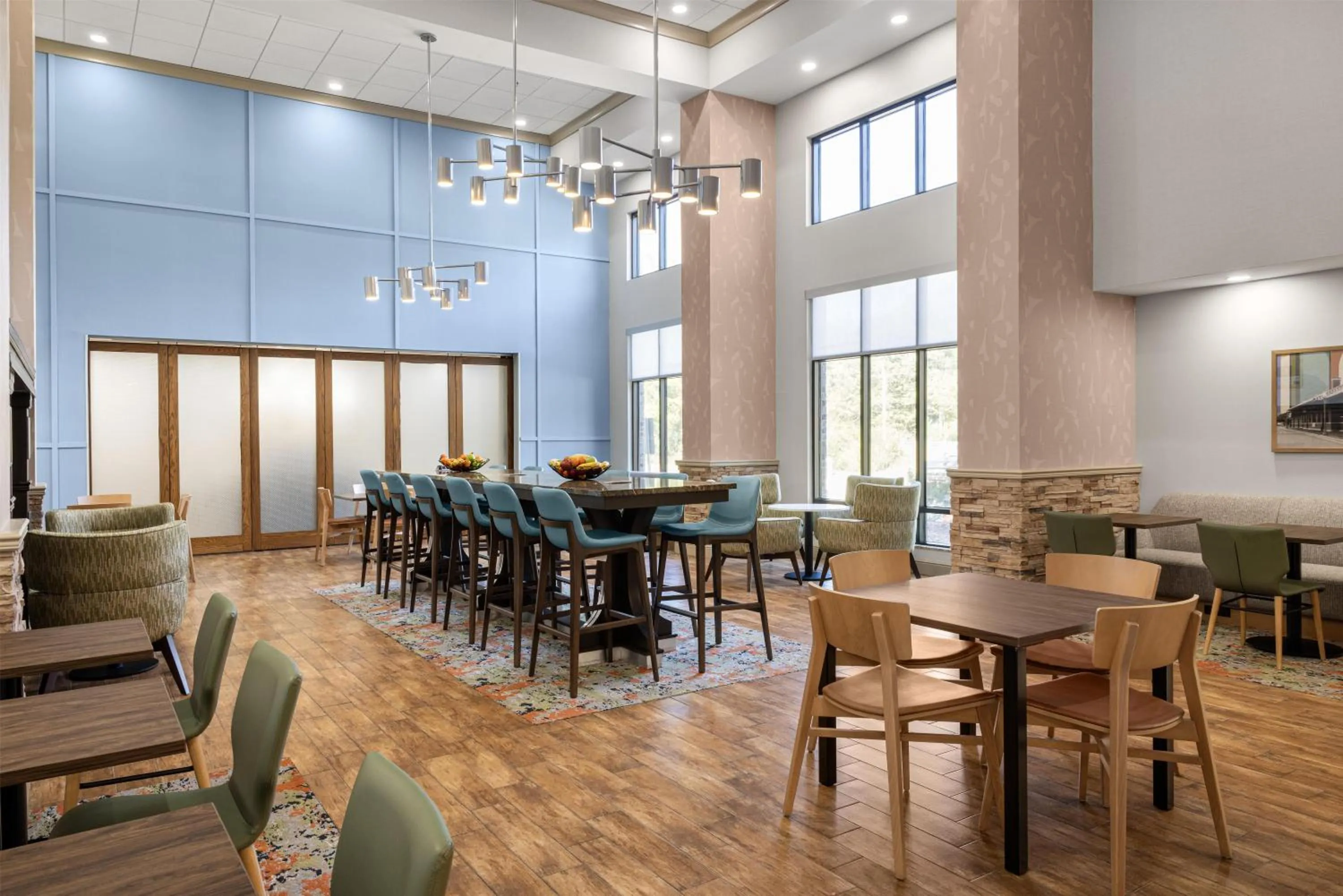 Lobby or reception in Hampton Inn and Suites Hope
