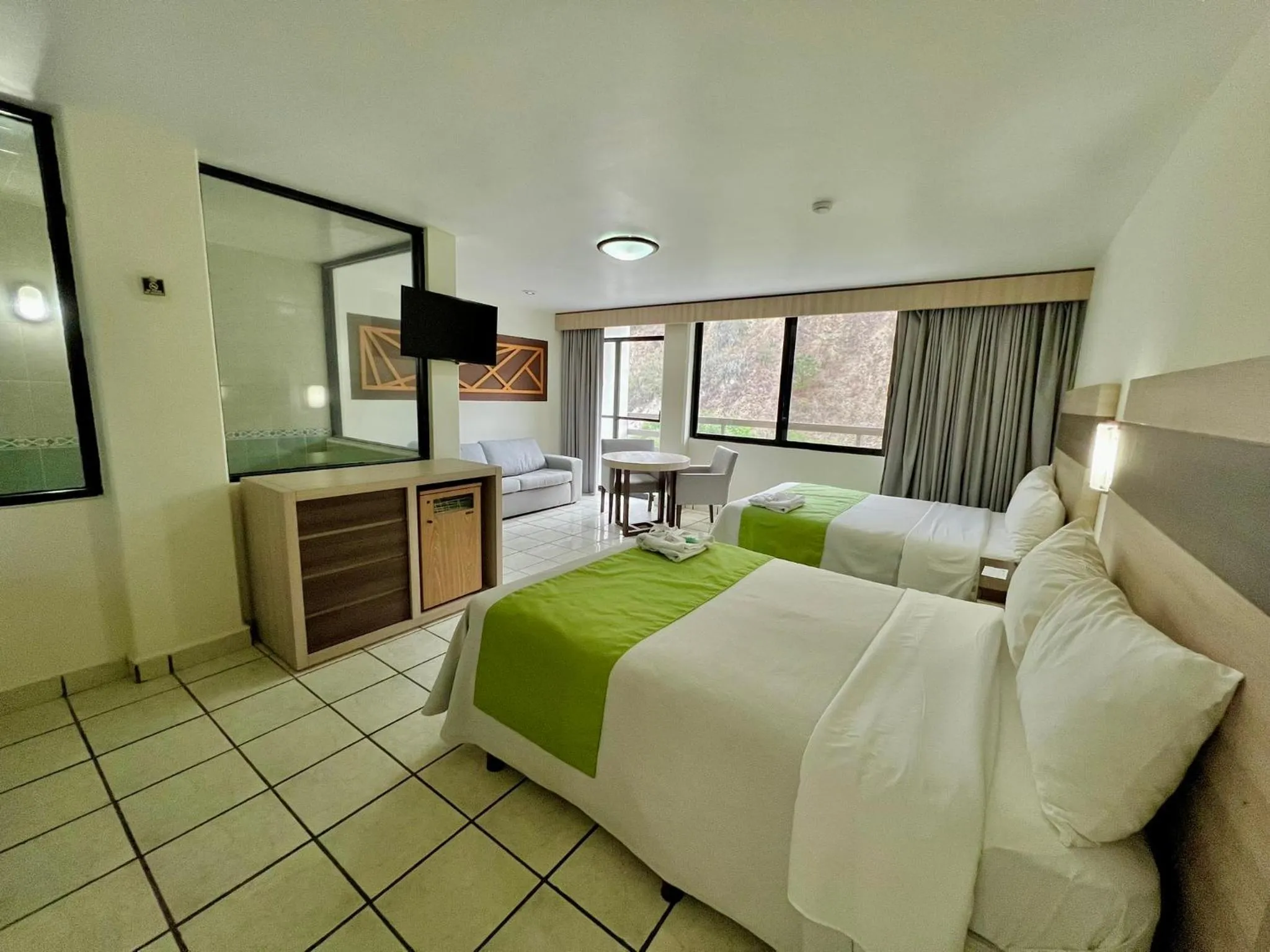 Bed in Hotel y Aguas Termales de Chignahuapan