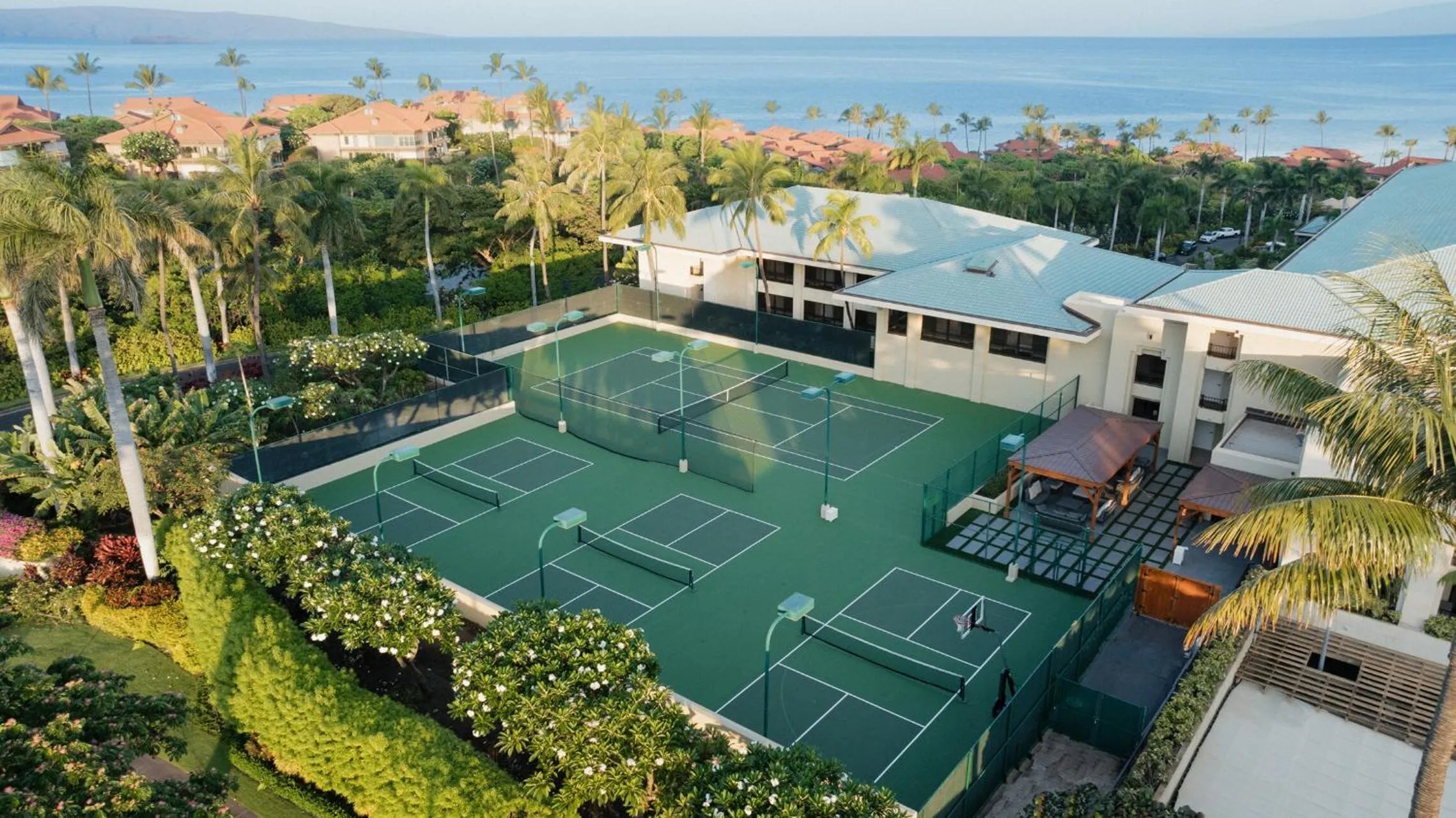Tennis court in Four Seasons Resort Maui at Wailea