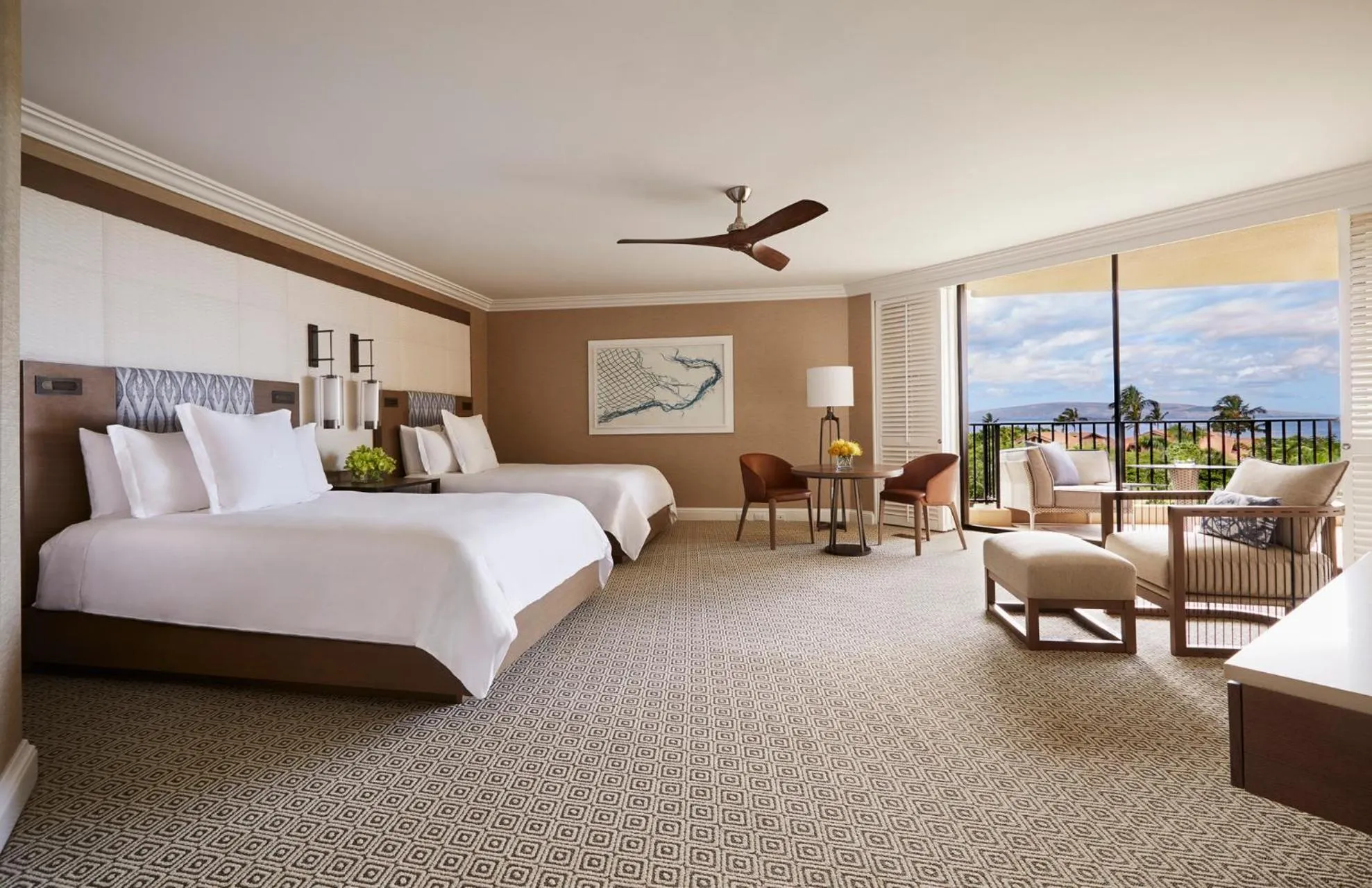 Bed in Four Seasons Resort Maui at Wailea