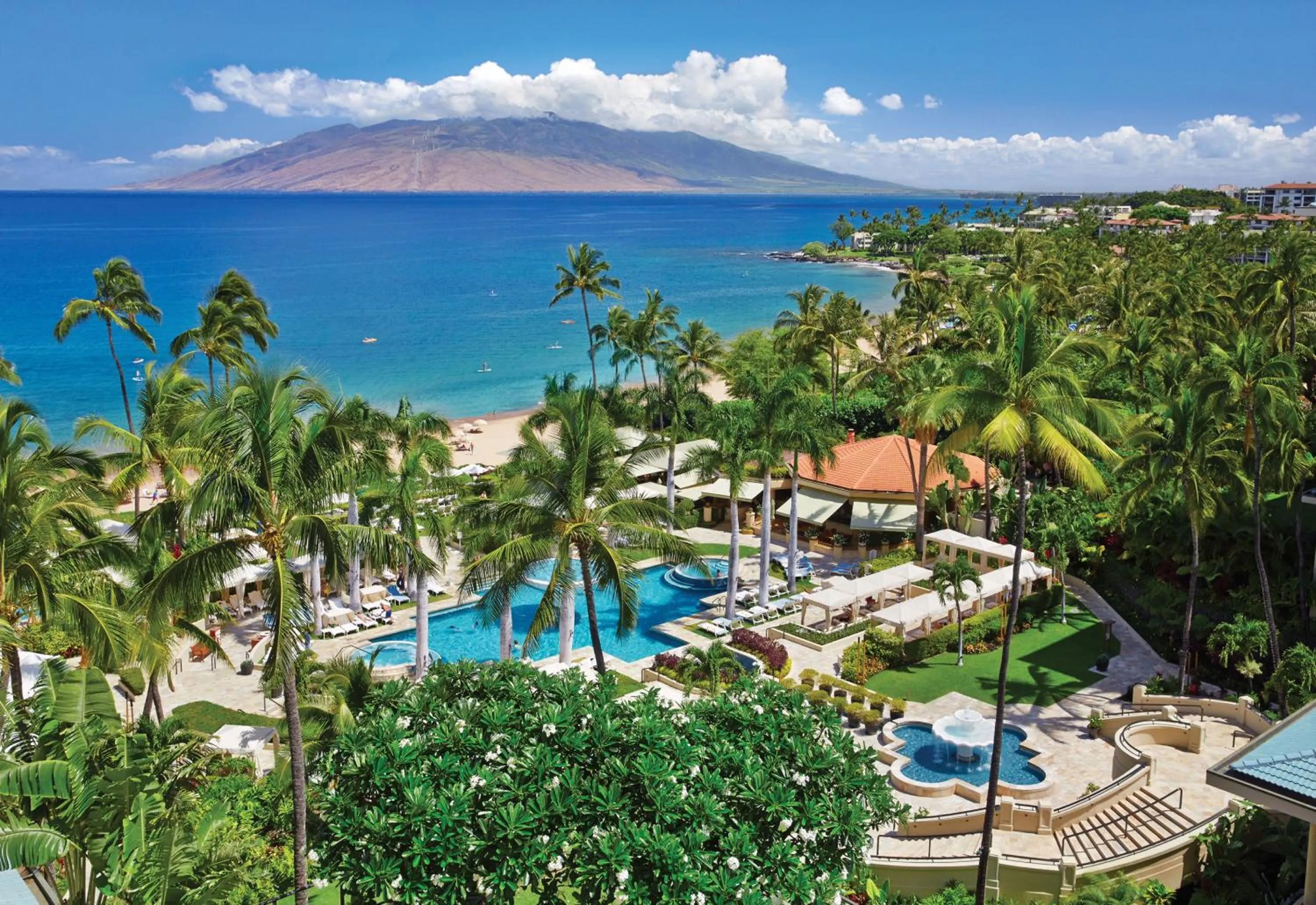 Bird's eye view in Four Seasons Resort Maui at Wailea