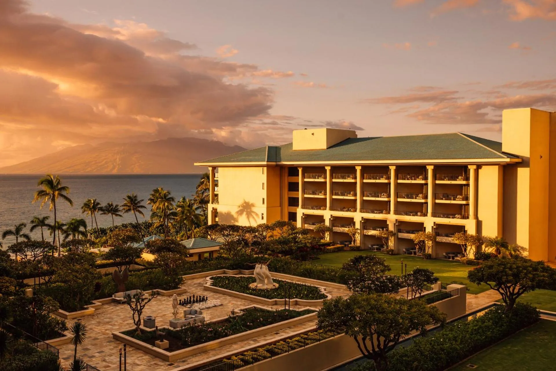 Property building in Four Seasons Resort Maui at Wailea
