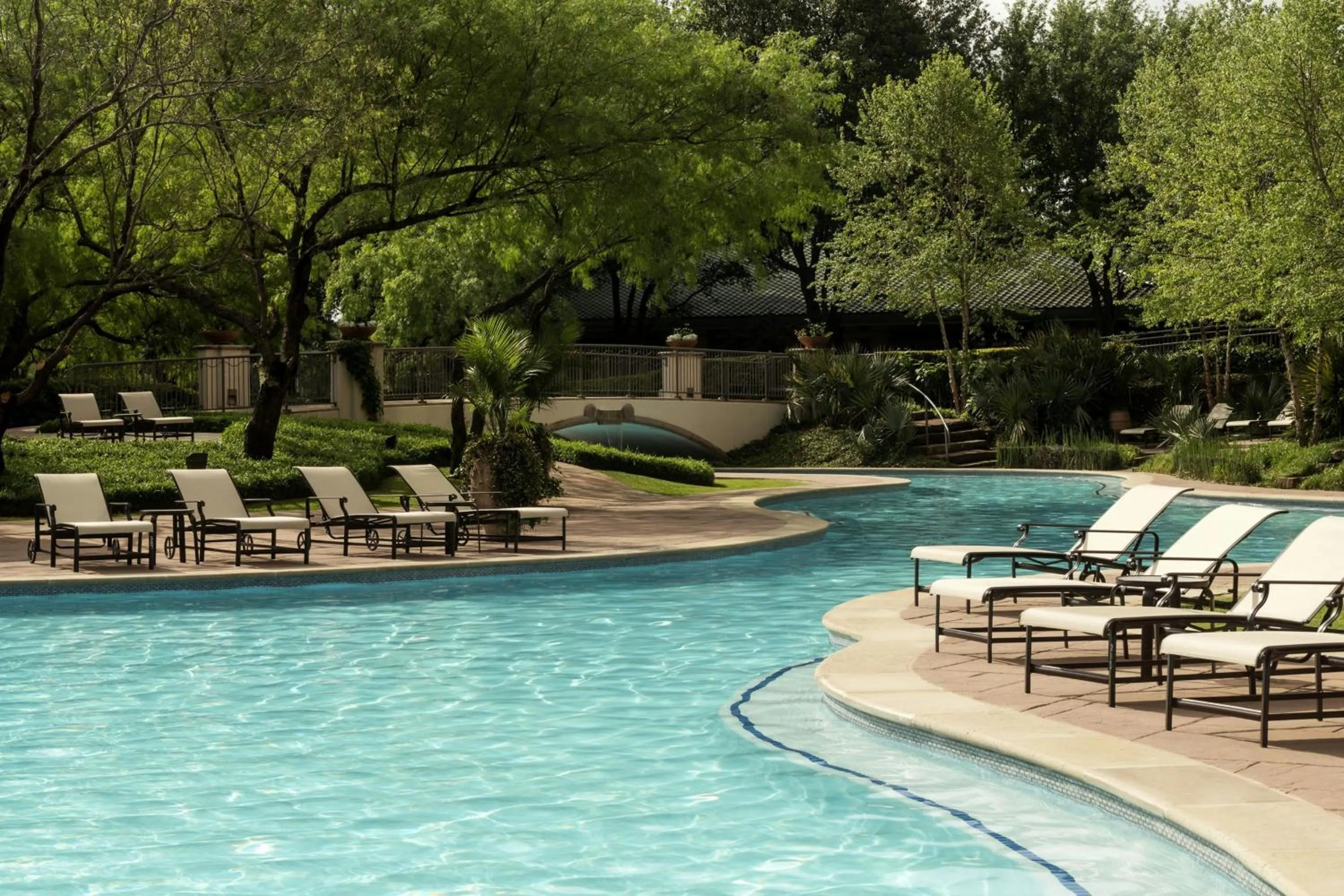 Swimming pool in The Ritz-Carlton Dallas, Las Colinas