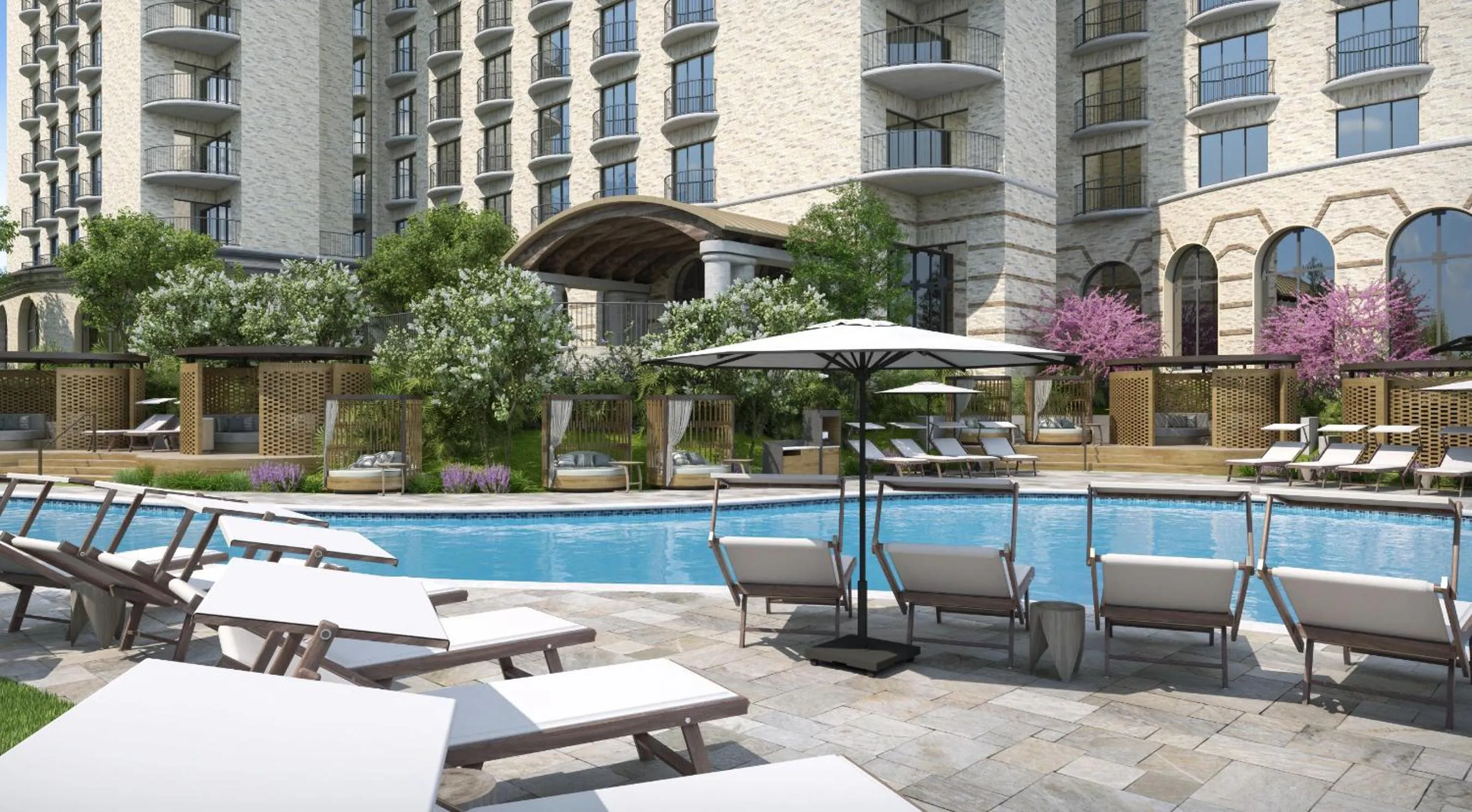 Property building in The Ritz-Carlton Dallas, Las Colinas