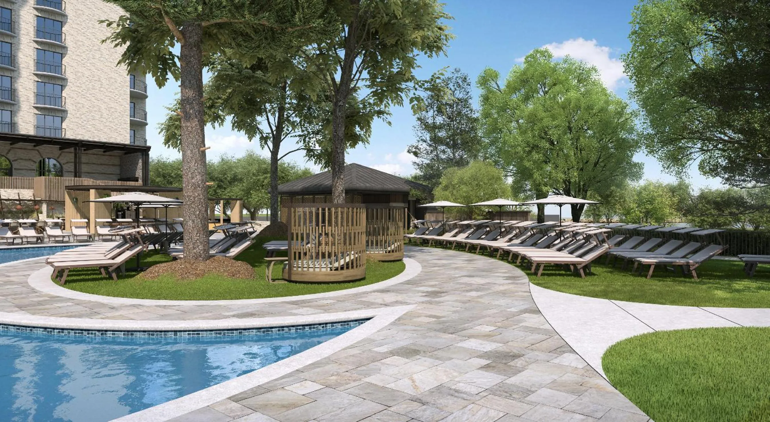 Natural landscape in The Ritz-Carlton Dallas, Las Colinas