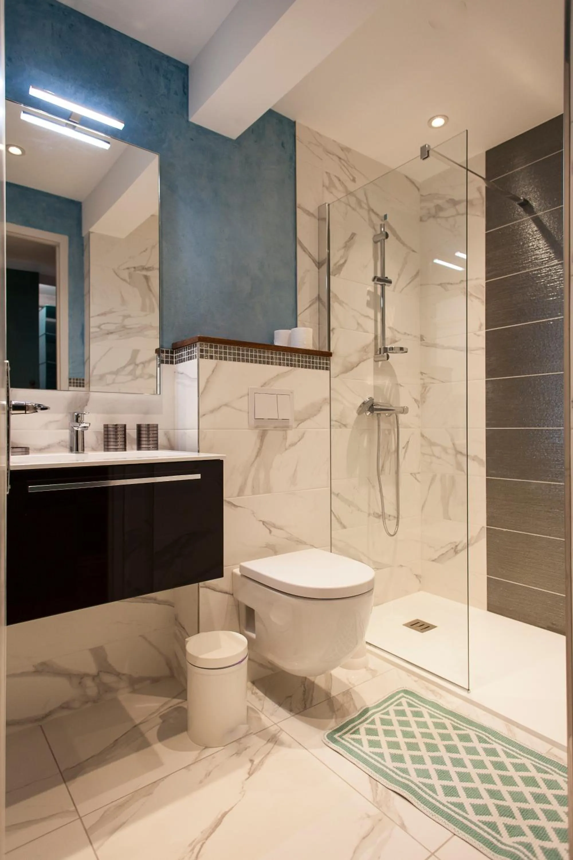 Bathroom in Chambres d'hôtes Domaine des Iris