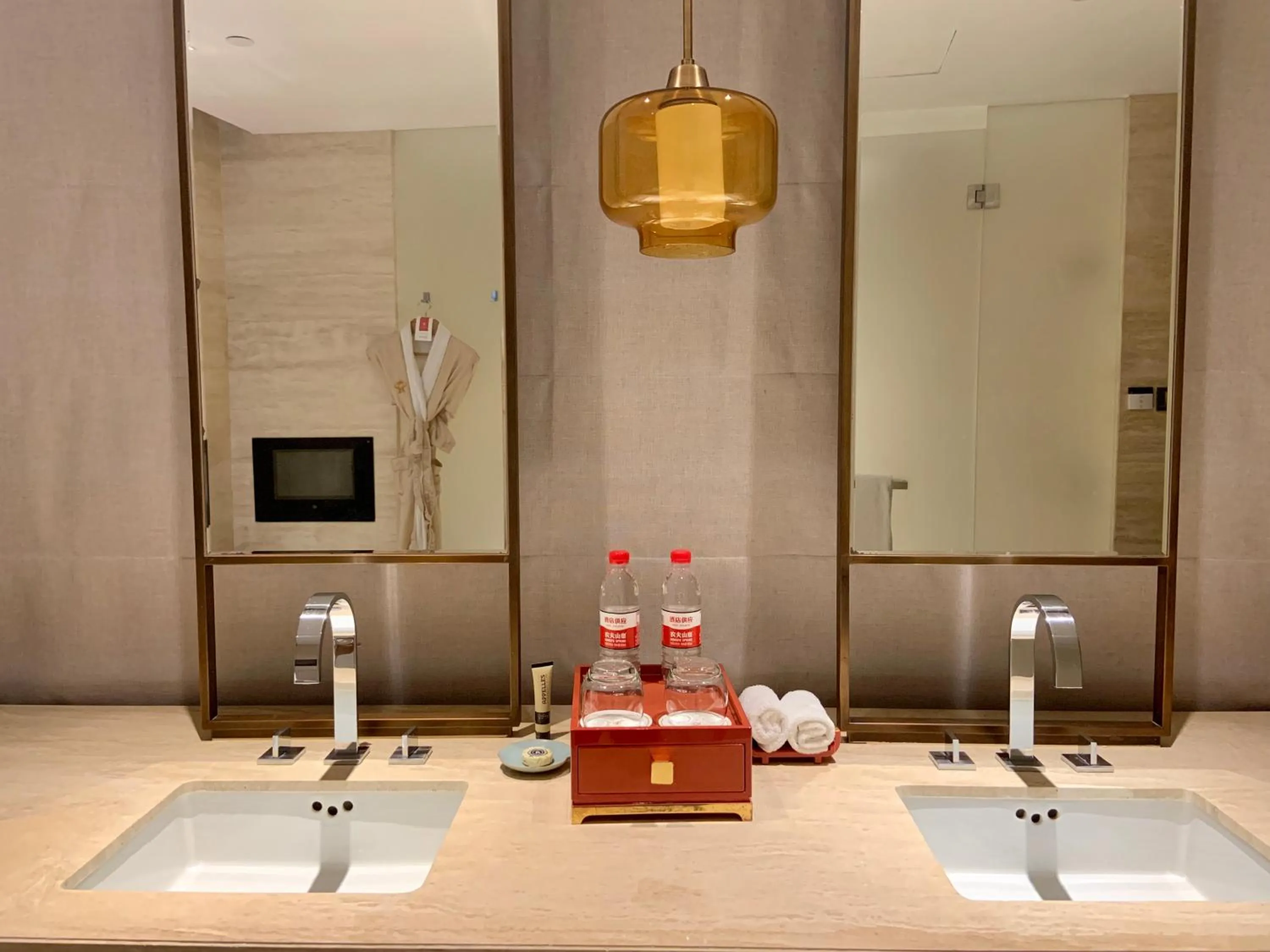 Bathroom in HUALUXE Shanghai Twelve At Hengshan