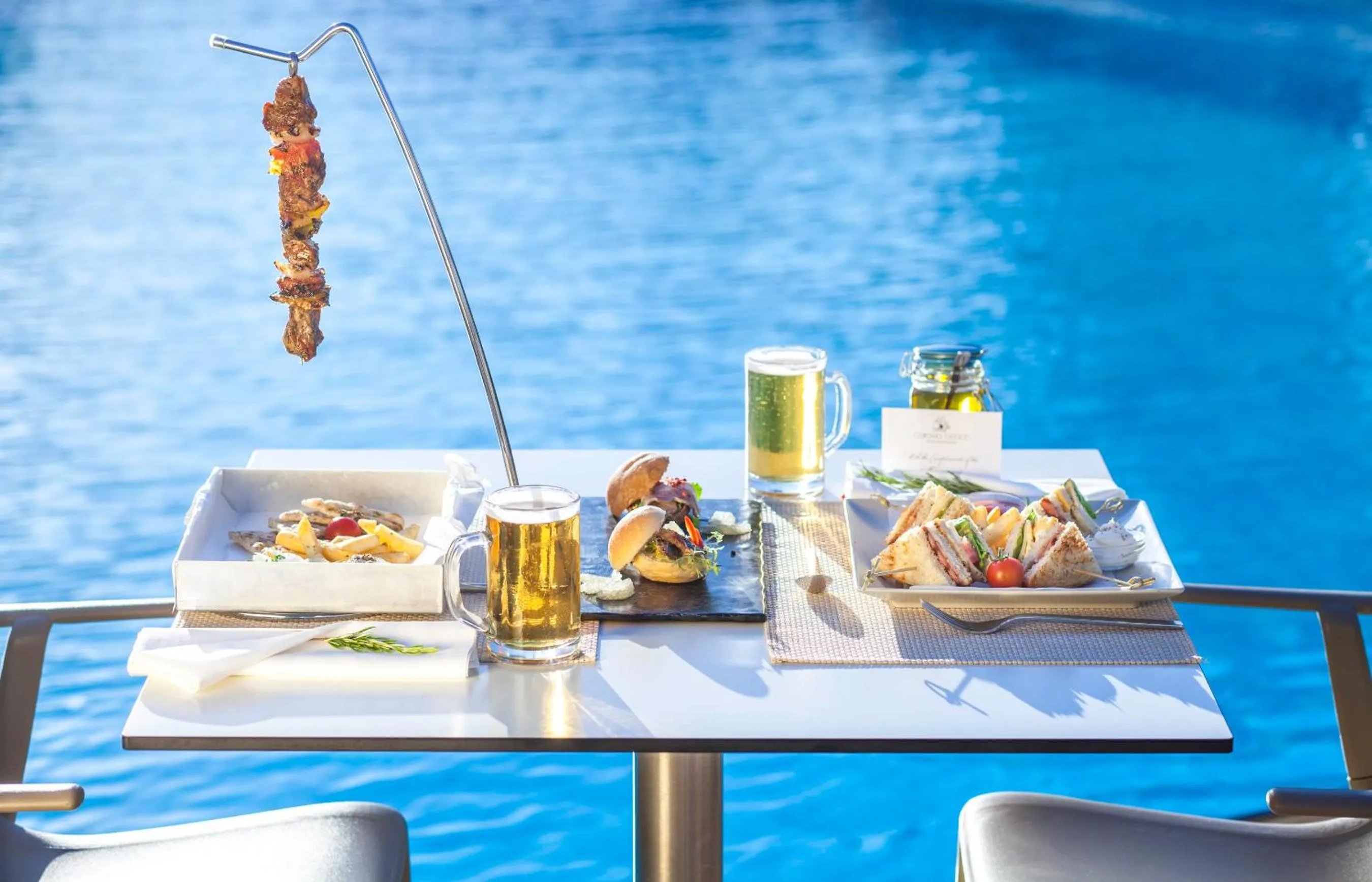 Food close-up in Caravia Beach Hotel