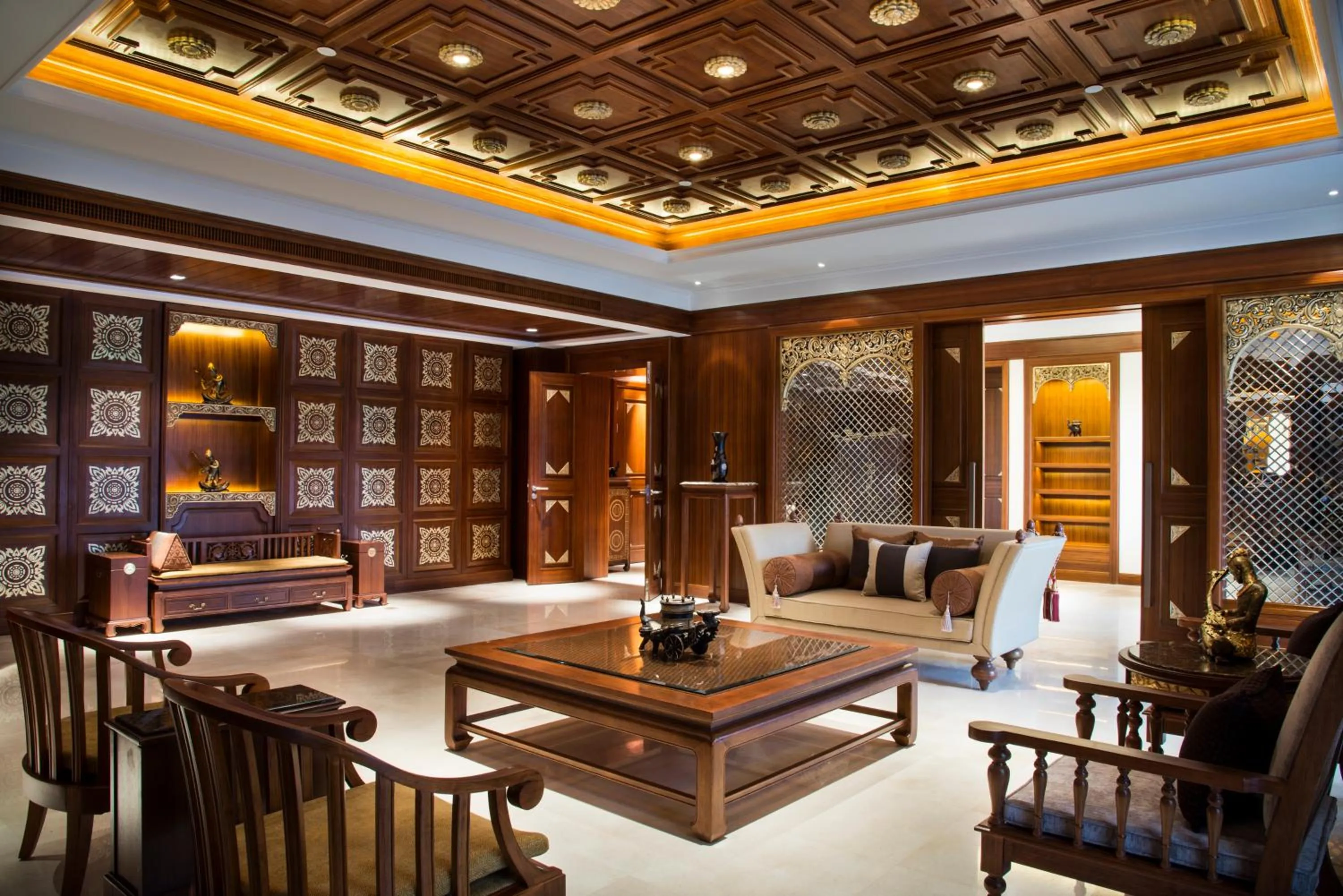 Lobby or reception in InterContinental Xishuangbanna Resort by IHG