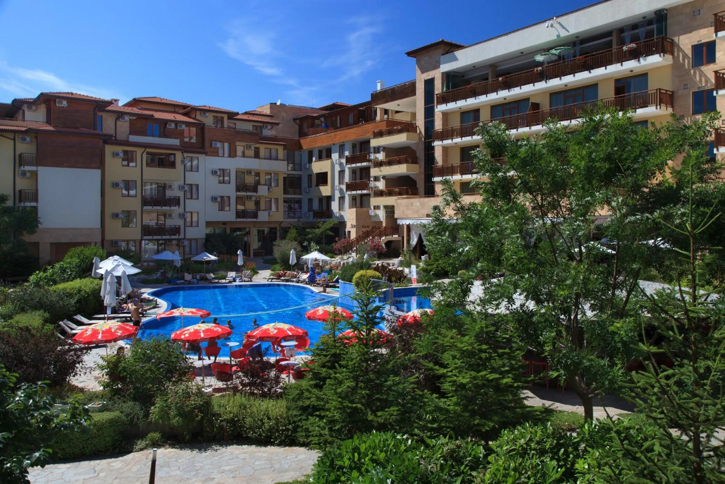 Swimming pool in Garden of Eden Complex